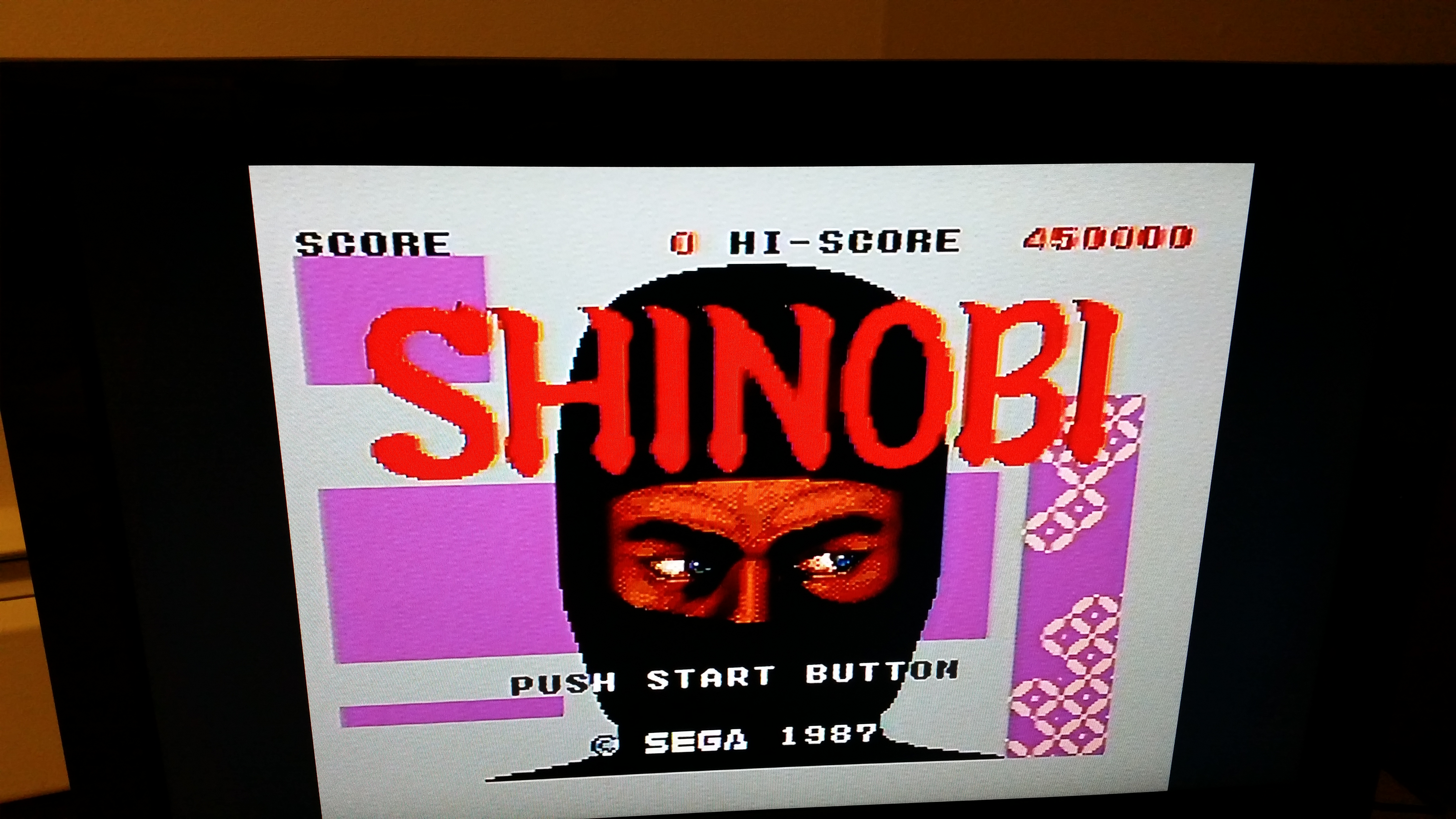 JES: Shinobi (Sega Master System) 450,000 points on 2017-01-21 21:29:52