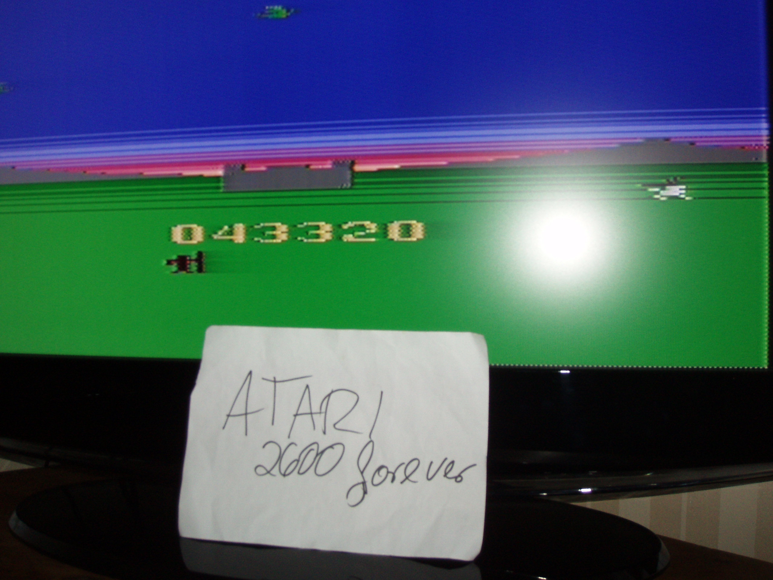 atari2600forever: Sir Lancelot (Atari 2600) 43,320 points on 2018-07-13 02:17:55