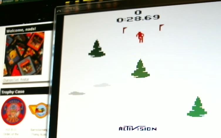 nads: Skiing: Game 3 (Atari 2600 Emulated Expert/A Mode) 0:00:28.69 points on 2015-11-14 13:10:37