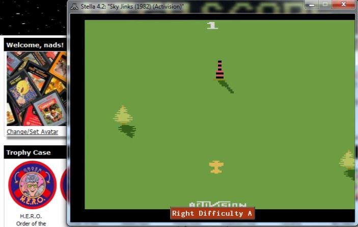 nads: Sky Jinks (Atari 2600 Emulated Expert/A Mode) 0:00:36.23 points on 2015-11-23 05:01:04