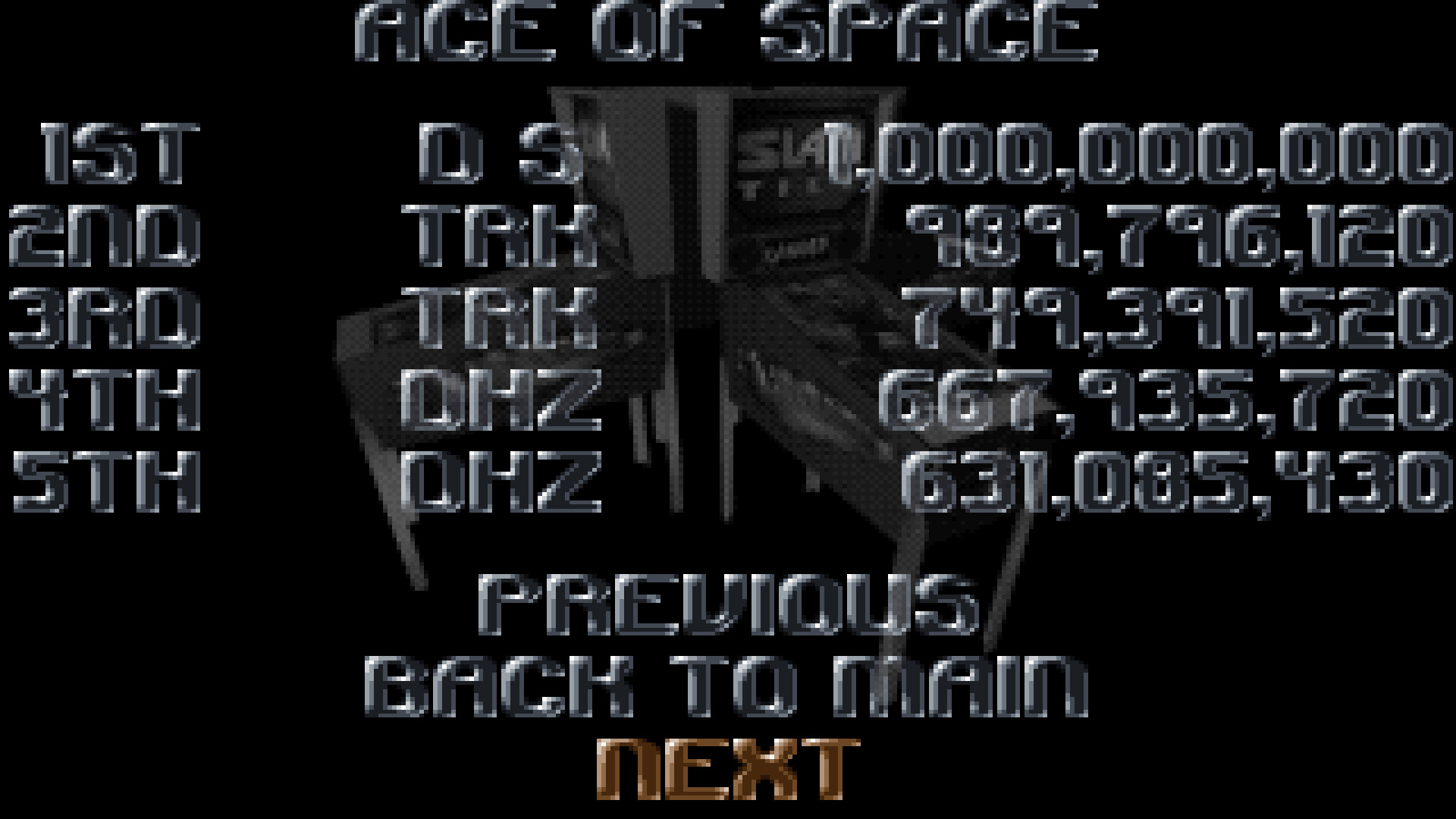 TheTrickster: Slam Tilt: Ace of Space (Amiga Emulated) 989,796,120 points on 2016-03-25 15:36:26