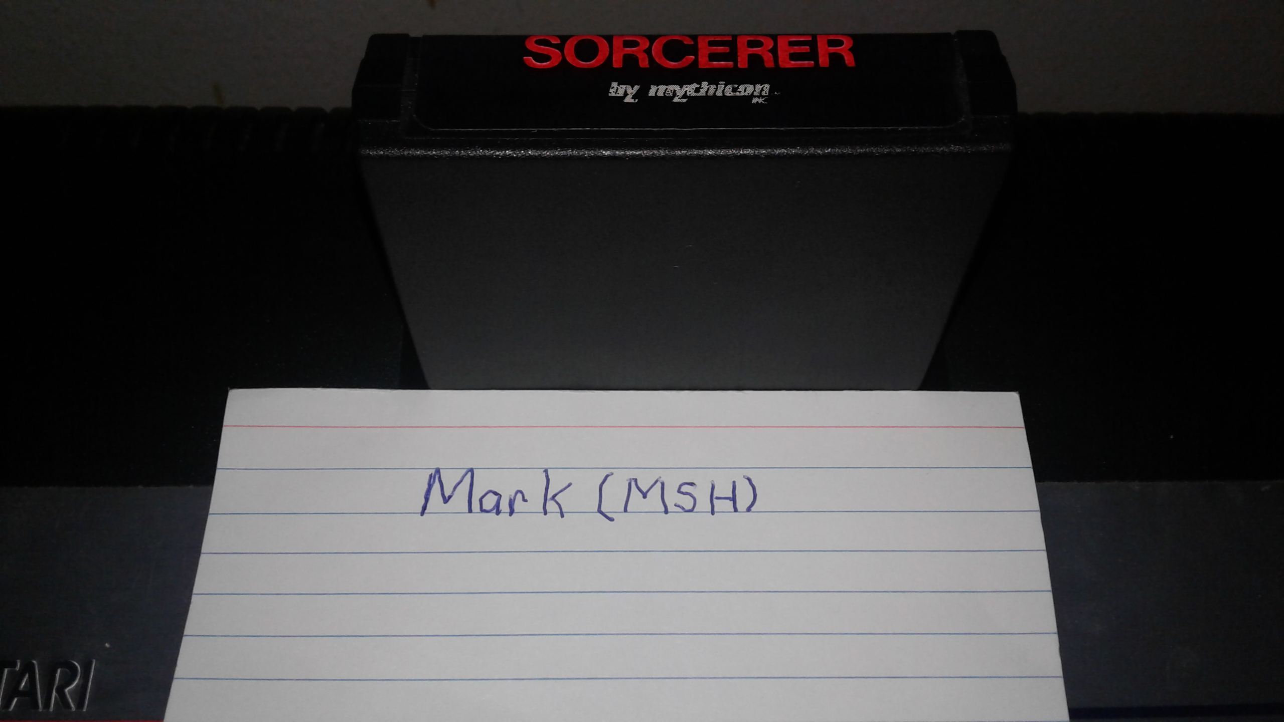Mark: Sorcerer (Atari 2600) 3,370 points on 2019-03-10 23:33:24