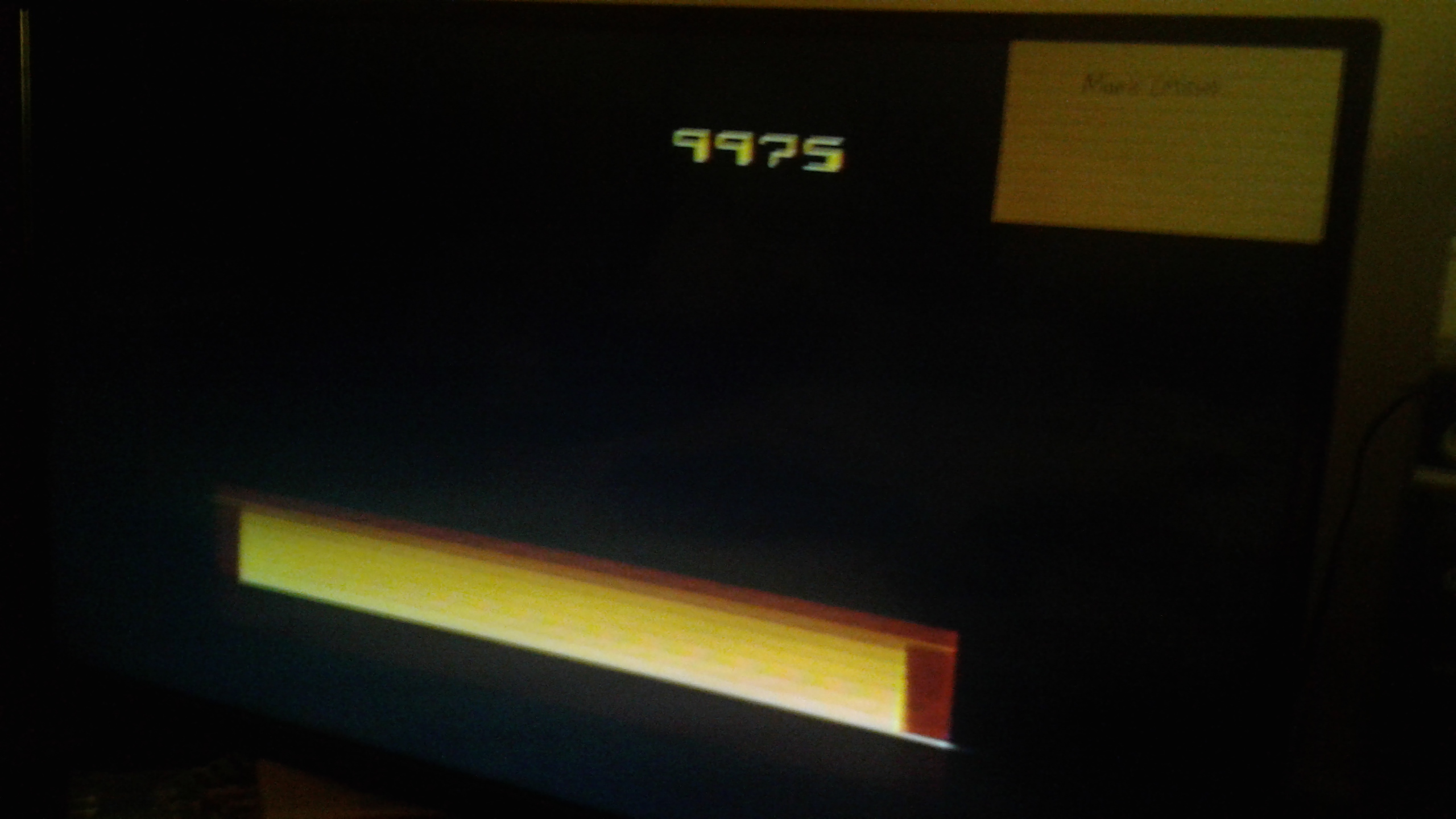 Mark: Space Cavern: Game 39 (Atari 2600 Novice/B) 9,975 points on 2019-02-24 01:02:40