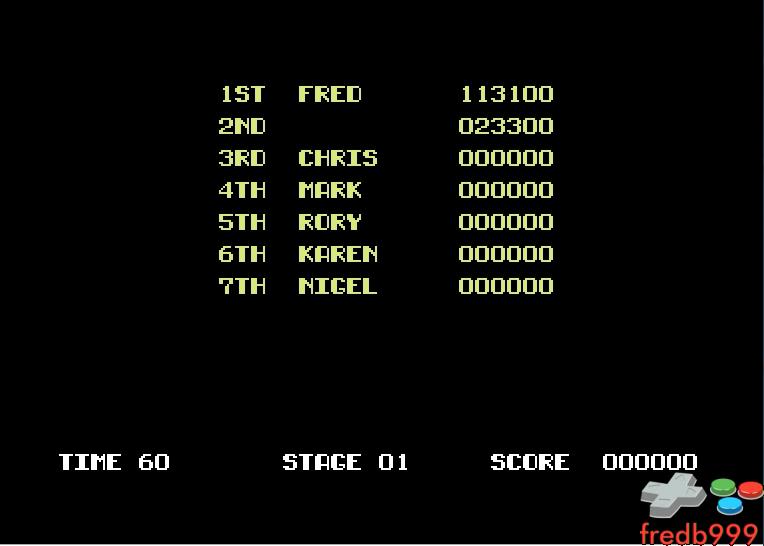 Space Harrier 113,100 points