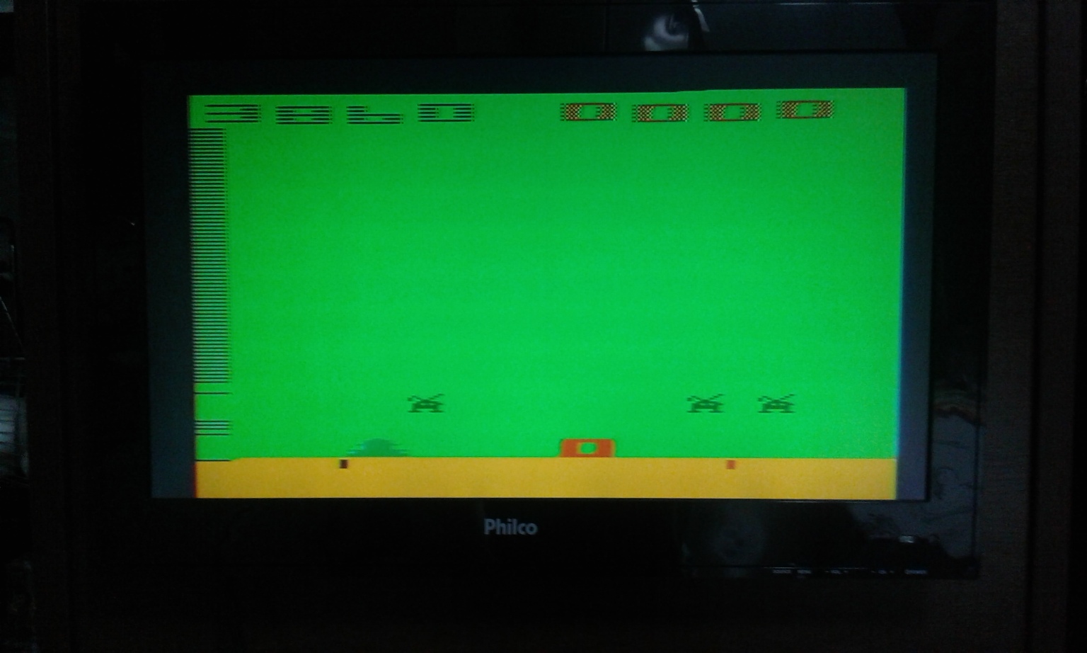 oyamafamily: Space Invaders: Game 9 (Atari 2600 Expert/A) 3,860 points on 2017-11-24 16:13:27