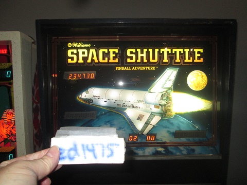 ed1475: Space Shuttle (Pinball: 3 Balls) 234,730 points on 2019-07-14 12:15:54