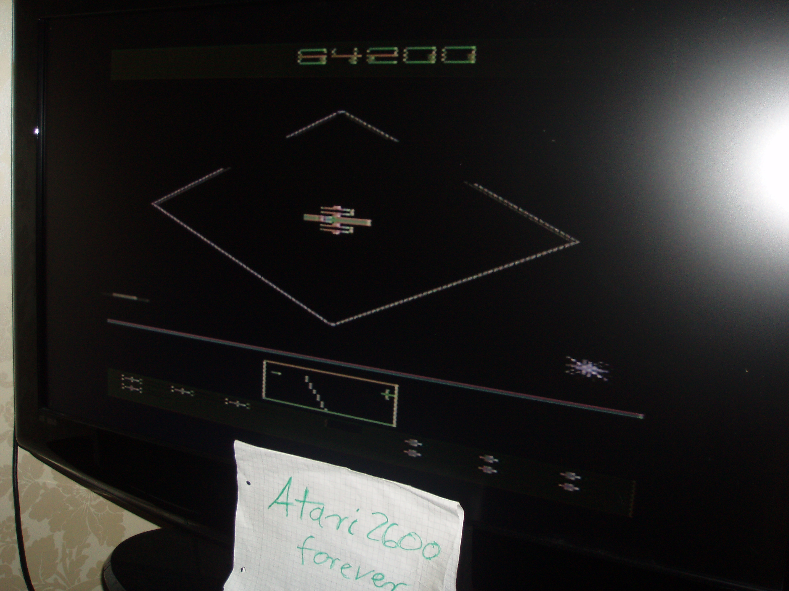 atari2600forever: Spacemaster X-7 (Atari 2600 Novice/B) 64,200 points on 2017-07-04 02:19:53