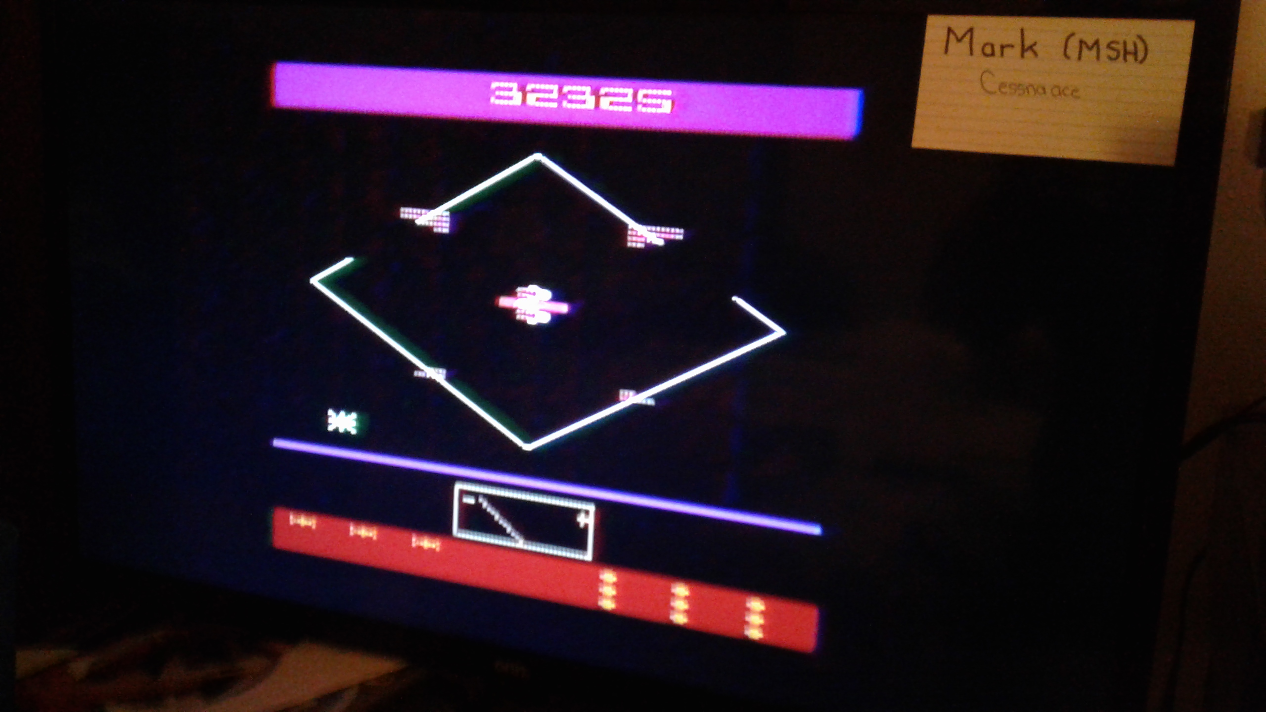 Mark: Spacemaster X-7 (Atari 2600 Novice/B) 32,325 points on 2020-06-04 01:43:40