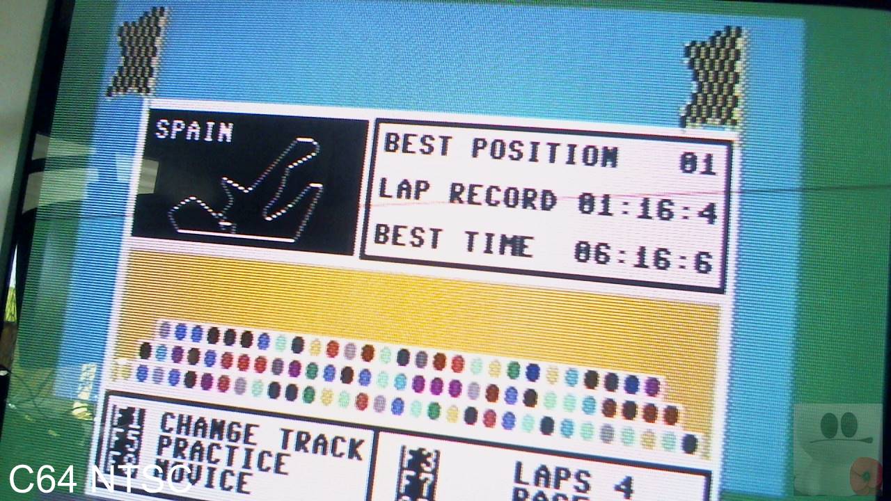 GTibel: Speed King [Spain / Novice / Lap Record] (Commodore 64) 0:01:16.4 points on 2020-04-12 04:40:45