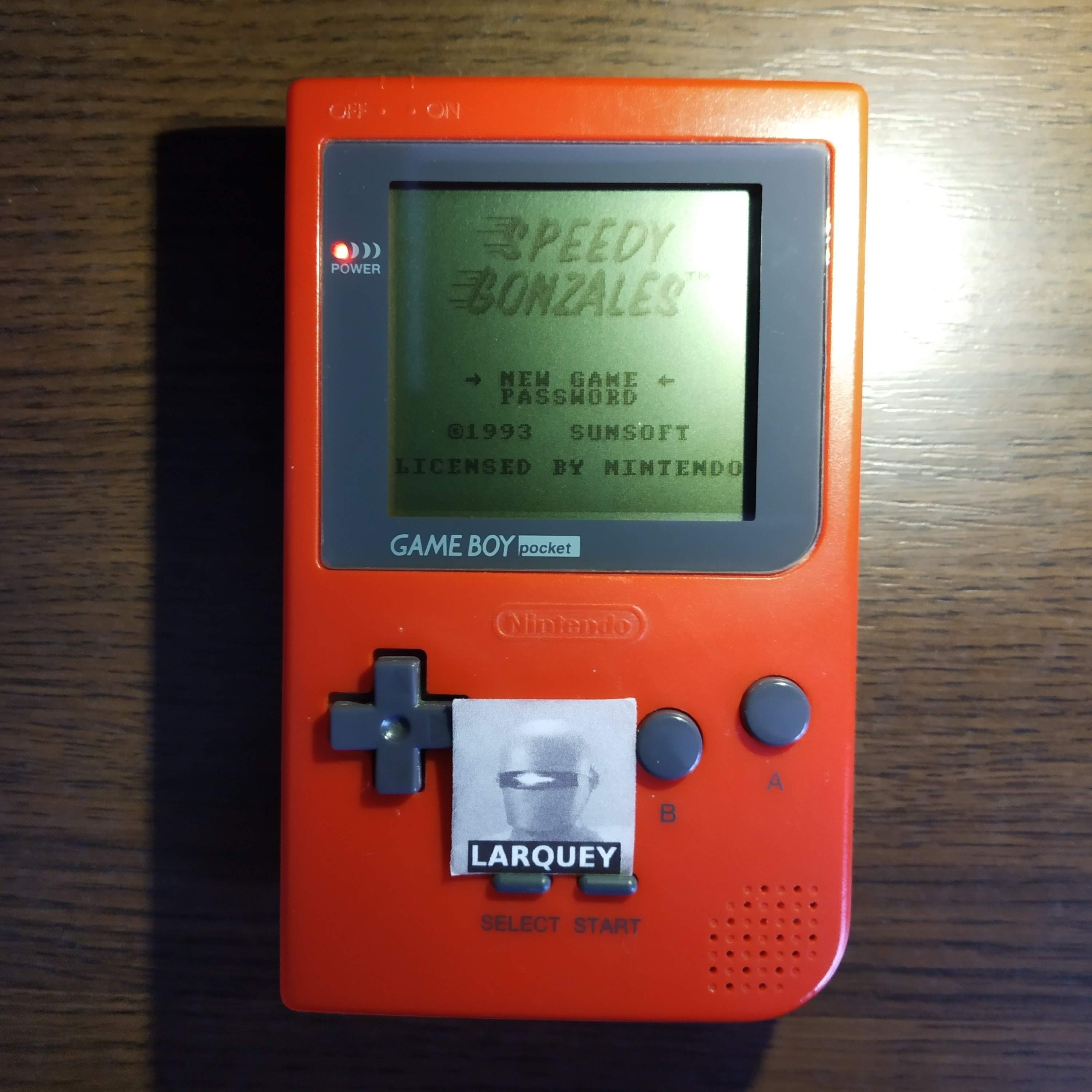 Larquey: Speedy Gonzales (Game Boy) 4,900 points on 2020-05-03 07:34:20