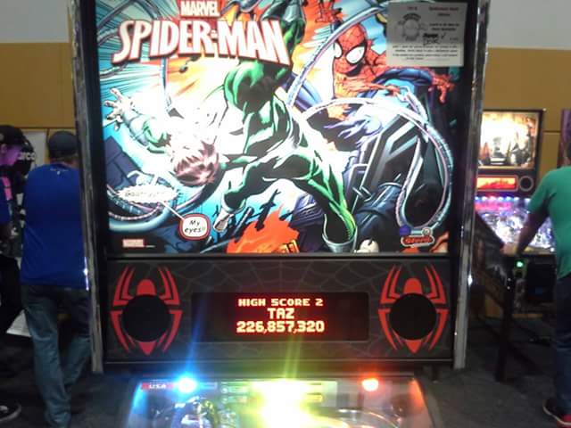 Spider-Man 18,291,000 points