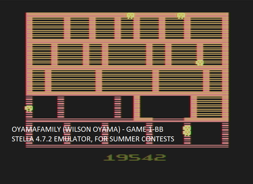 oyamafamily: Spiderdroid (Atari 2600 Emulated Novice/B Mode) 19,542 points on 2016-08-05 20:00:22