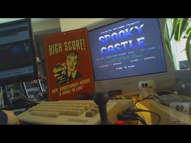 GTibel: Spooky Castle (Commodore 64) 950 points on 2019-05-17 09:02:41