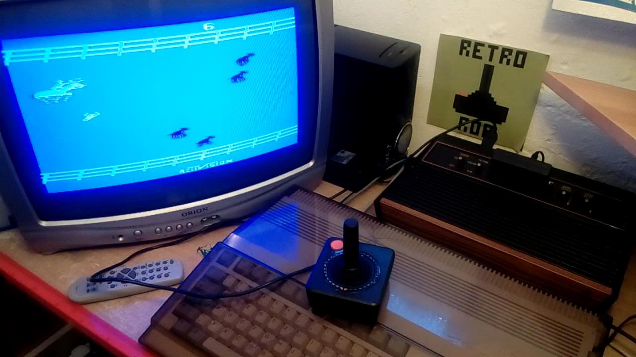 RetroRob: Stampede: Game 6 (Atari 2600 Novice/B) 1,014 points on 2019-06-25 10:31:14