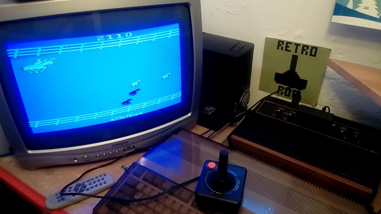 RetroRob: Stampede: Game 7 (Atari 2600 Novice/B) 2,110 points on 2019-06-25 11:20:27