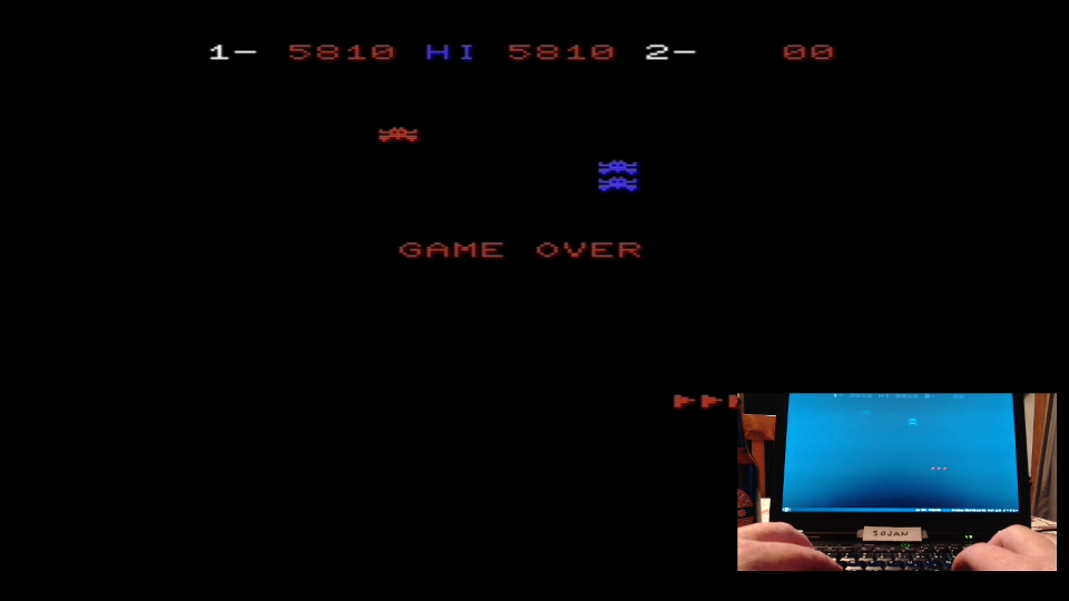 Sojan: Star Battle (Commodore VIC-20 Emulated) 5,810 points on 2020-07-05 02:25:40