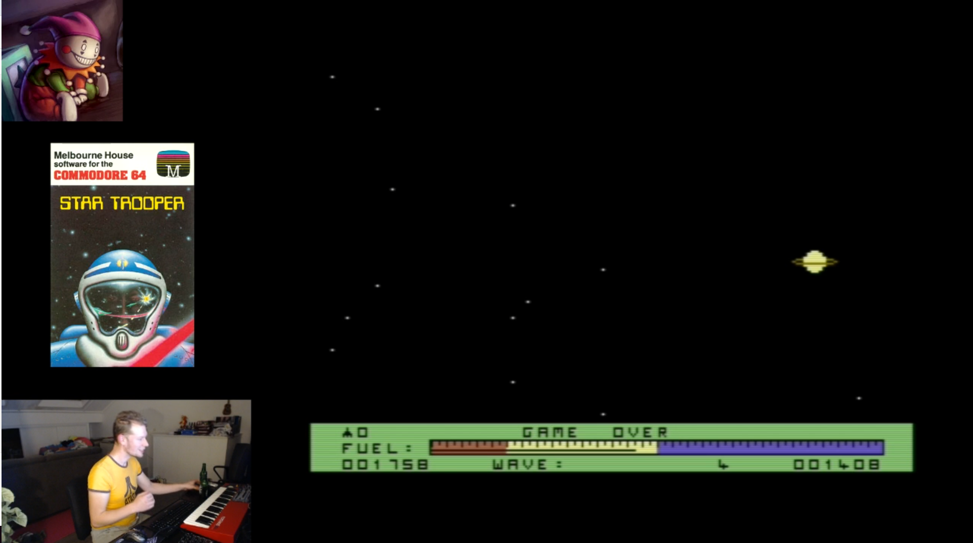LittleJester: Star Trooper (Commodore 64 Emulated) 1,758 points on 2018-03-12 23:34:33