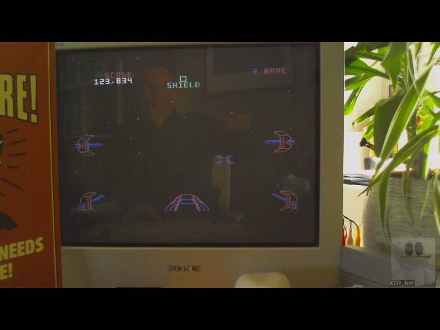 GTibel: Star Wars [Atari 1983] (Commodore 64) 123,834 points on 2019-12-01 00:50:22