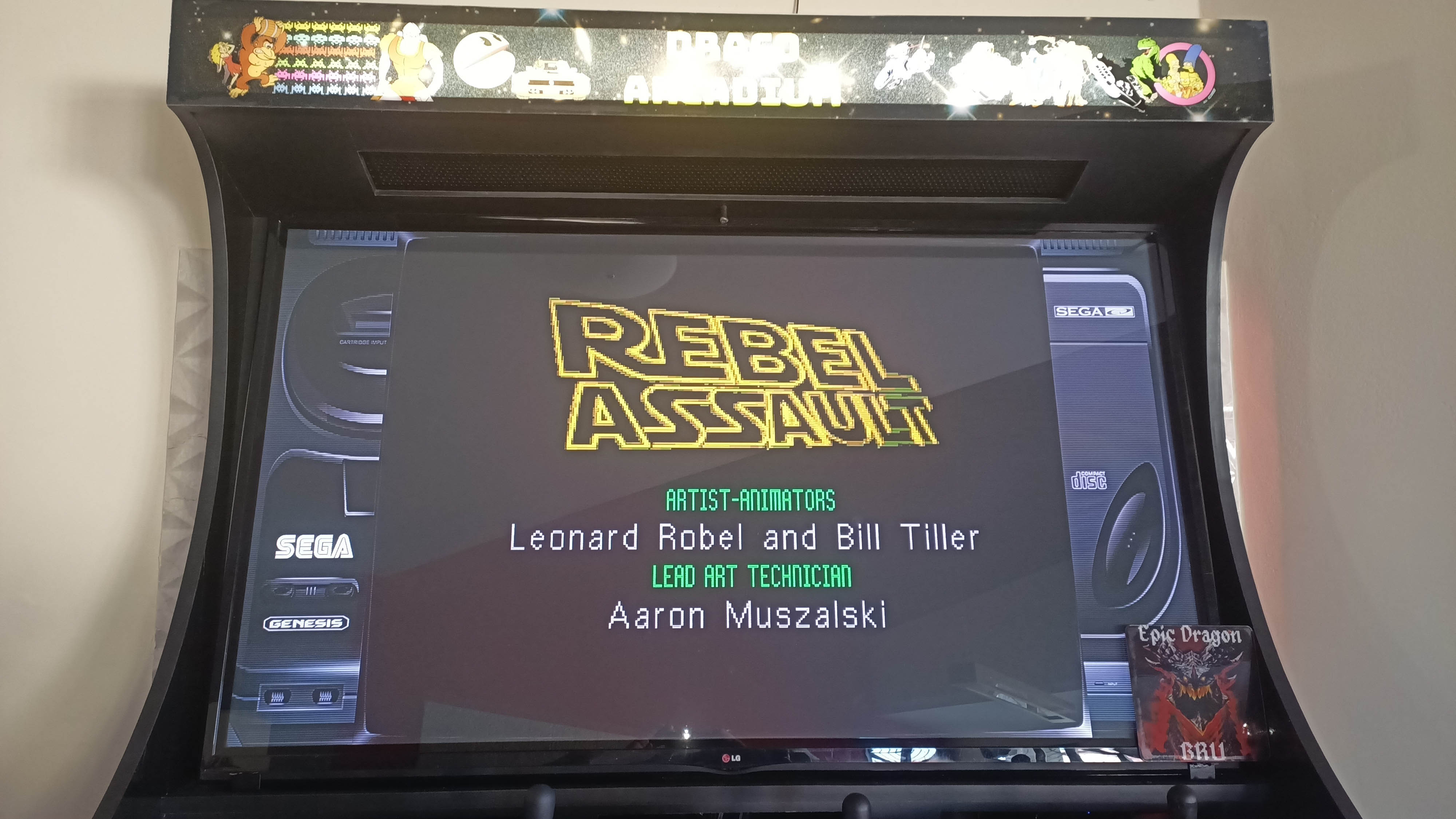 EpicDragon: Star Wars: Rebel Assault [Sega CD] (Sega Genesis / MegaDrive Emulated) 5,355 points on 2022-08-24 17:42:20