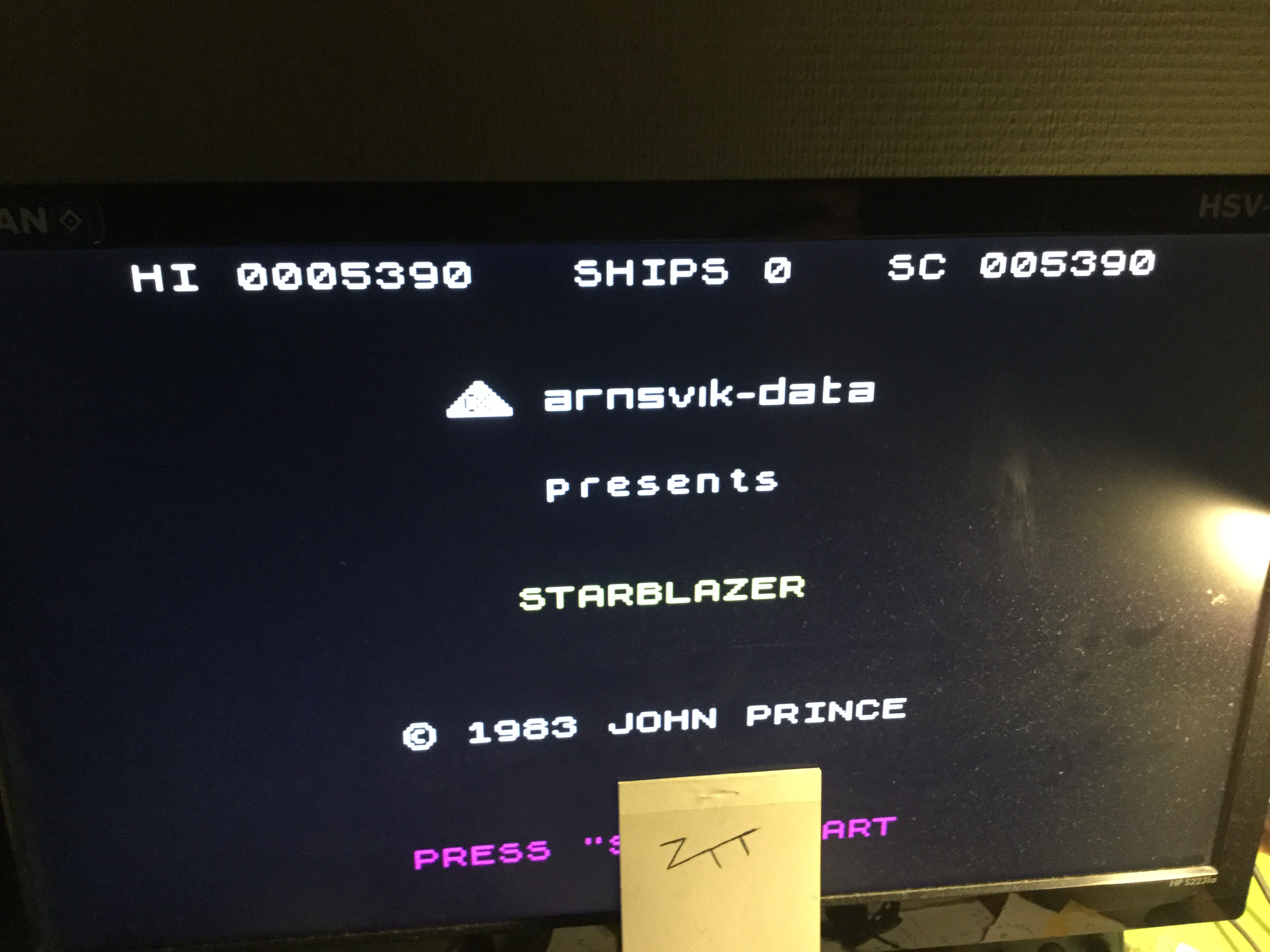 Frankie: Starblazer (ZX Spectrum Emulated) 5,390 points on 2023-02-24 12:19:29