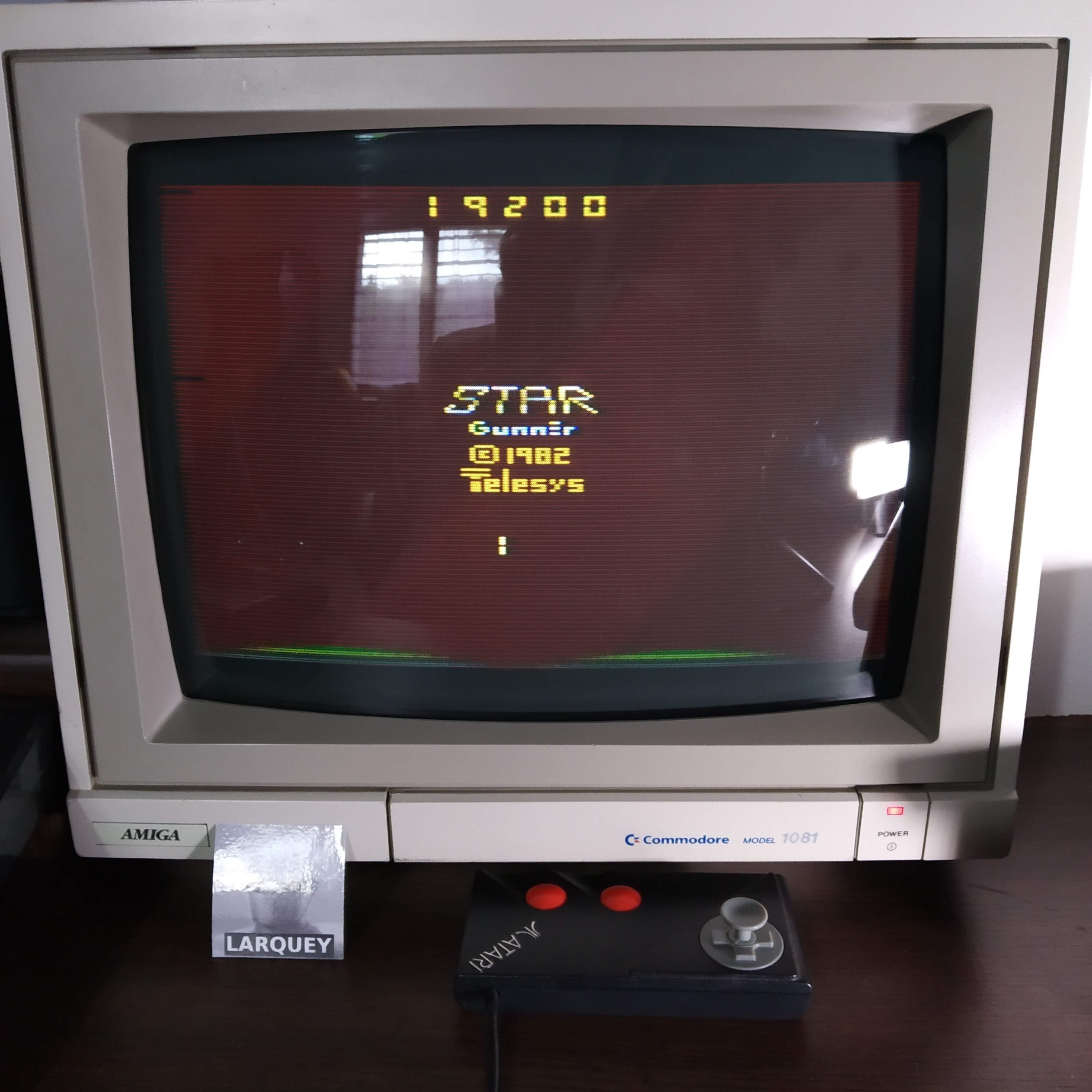 Larquey: Stargunner (Atari 2600 Novice/B) 19,200 points on 2020-06-07 03:42:04