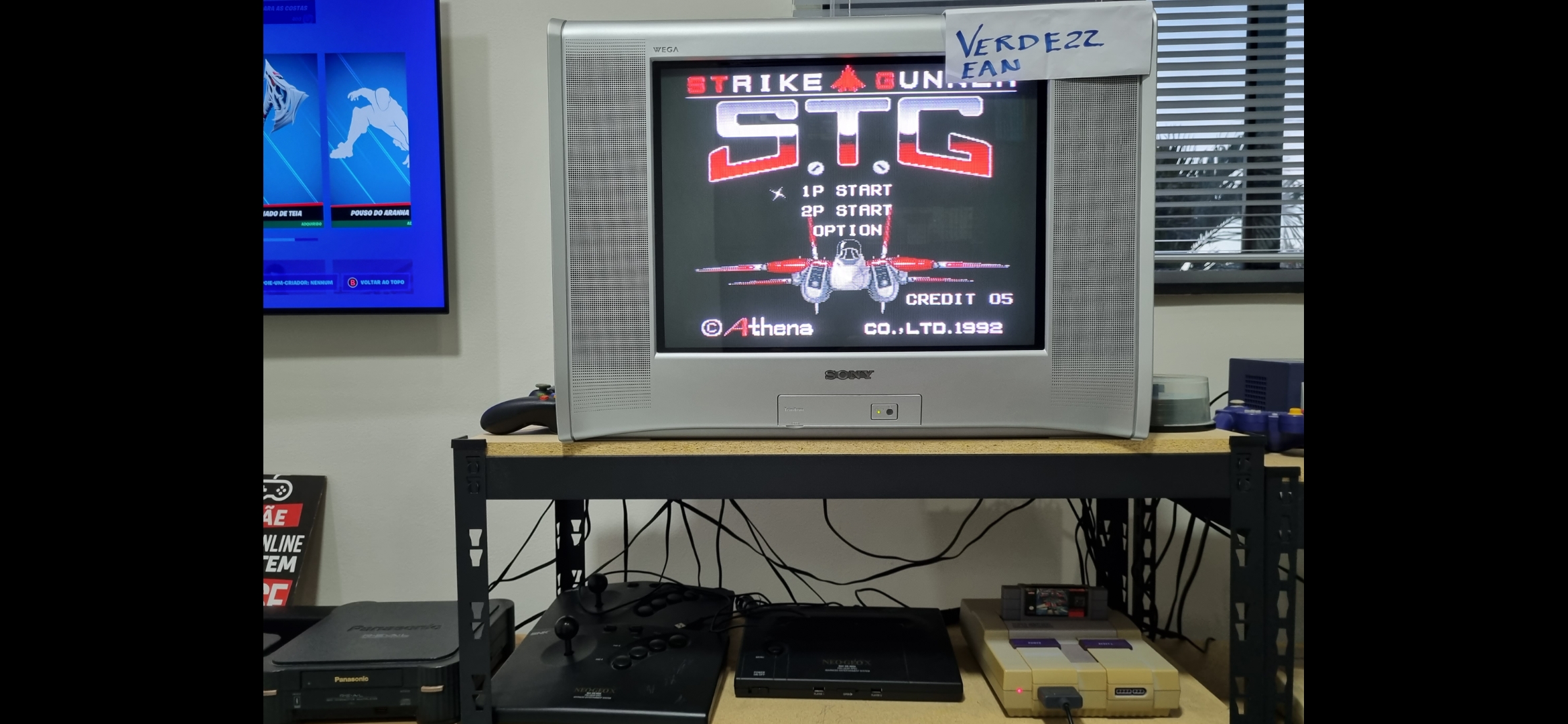 Verde22: Strike Gunner S.T.G. (SNES/Super Famicom) 518,600 points on 2022-06-18 14:06:38