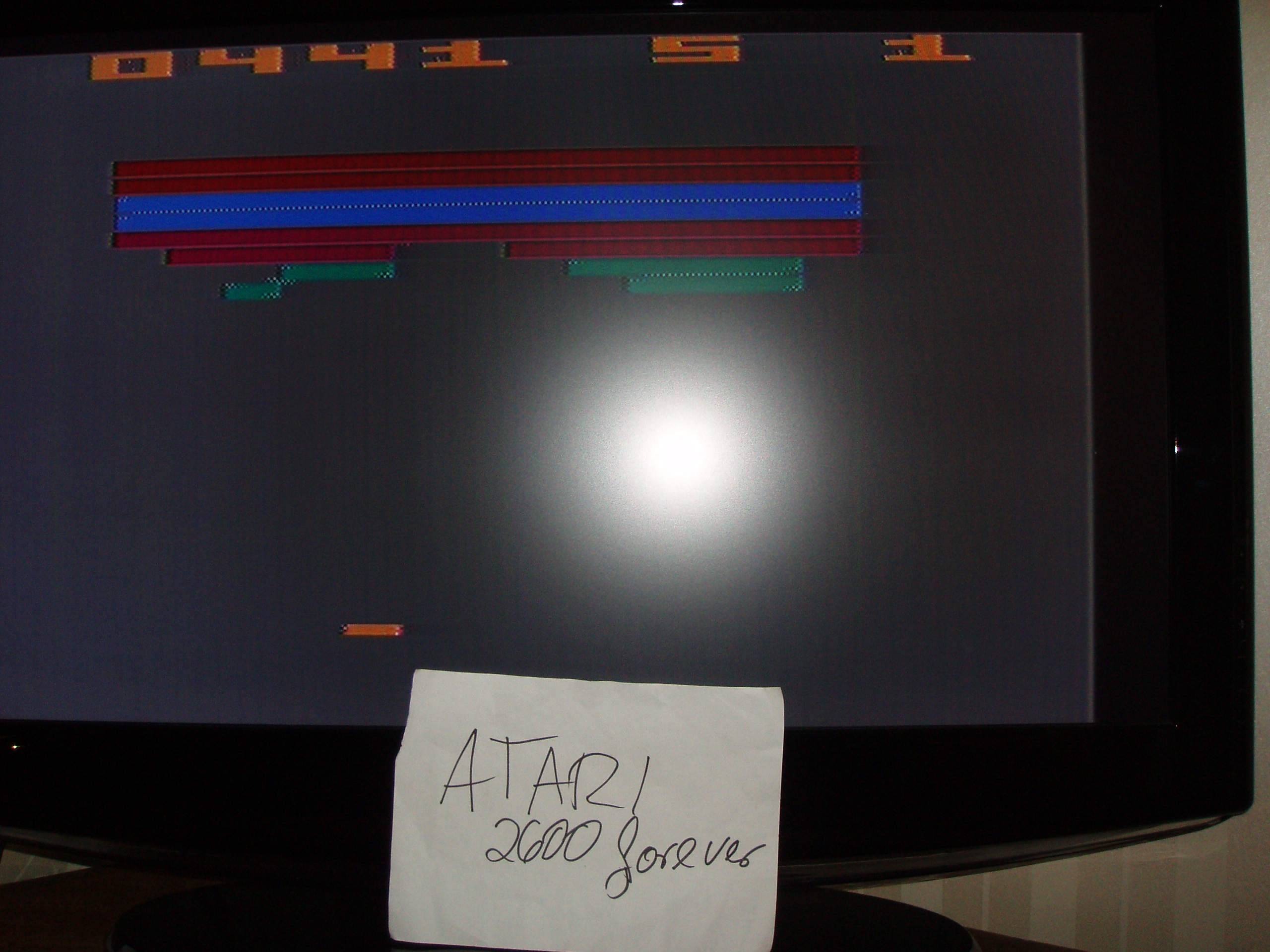 Super Breakout (Atari 2600 Novice/B) High Score By Atari2600forever