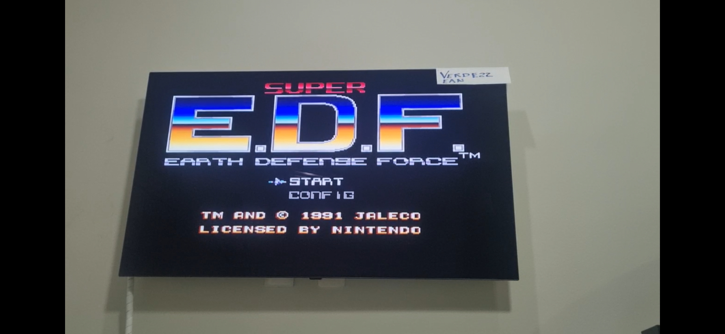 Verde22: Super E.D.F. : Earth Defense Force [Normal] (SNES/Super Famicom Emulated) 86,200 points on 2022-08-20 18:49:20