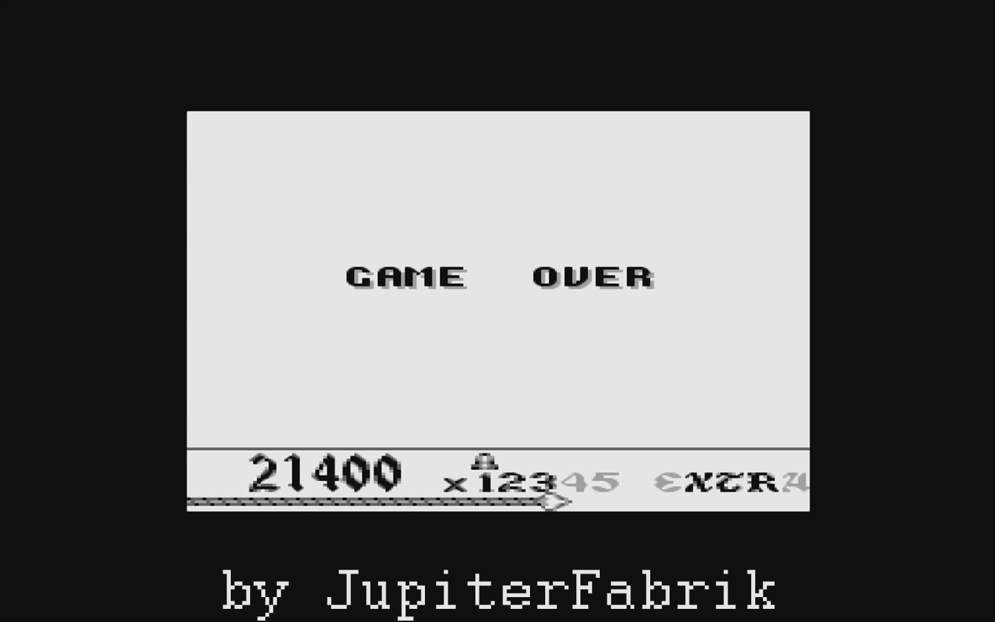 JupiterFabrik: Super Hunchback (Game Boy Emulated) 21,400 points on 2021-05-24 19:17:53