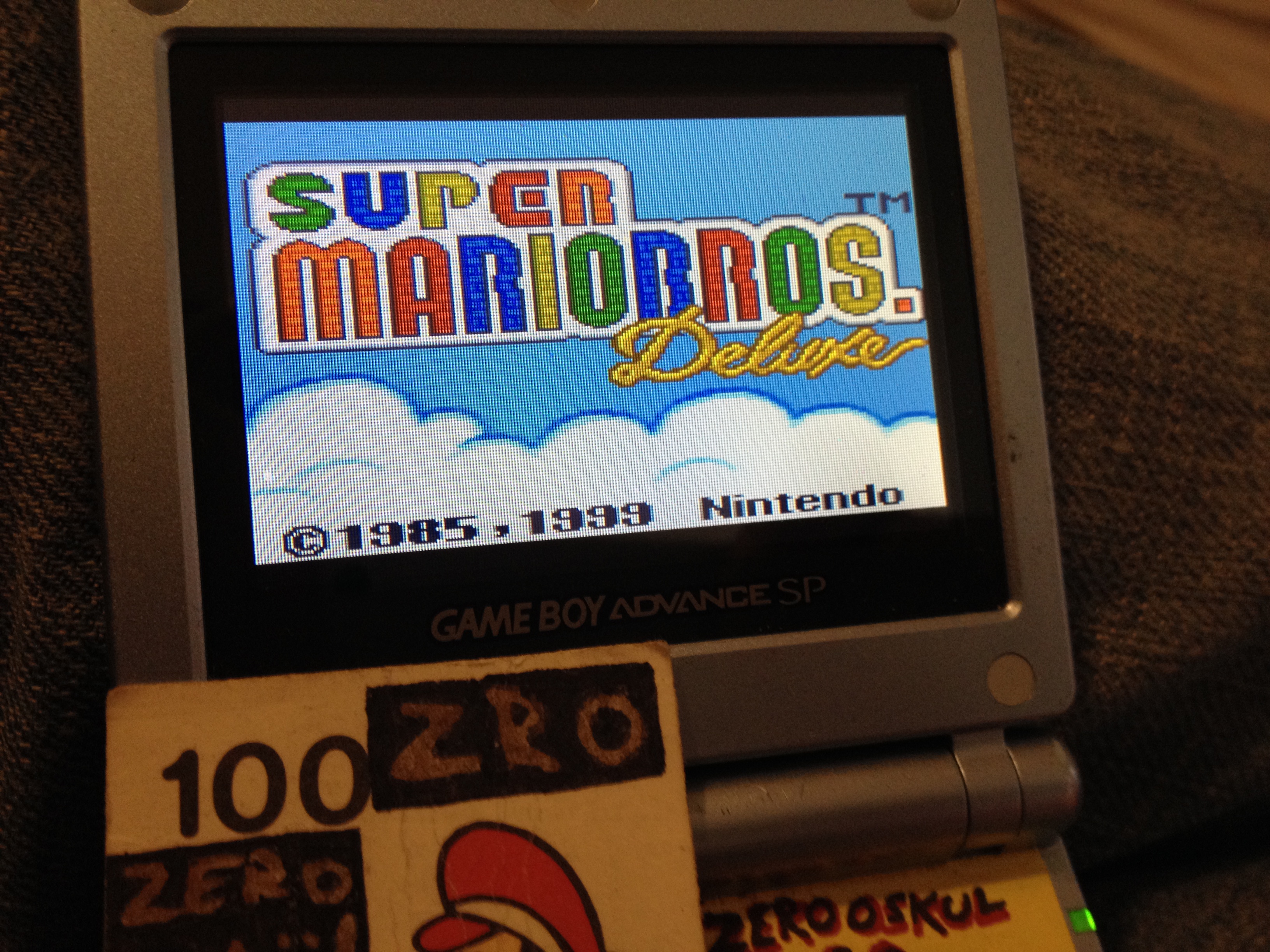 zerooskul: Super Mario Bros Deluxe: Super Mario Bros For Super Players (Game Boy Color) 322,450 points on 2019-05-04 12:05:15