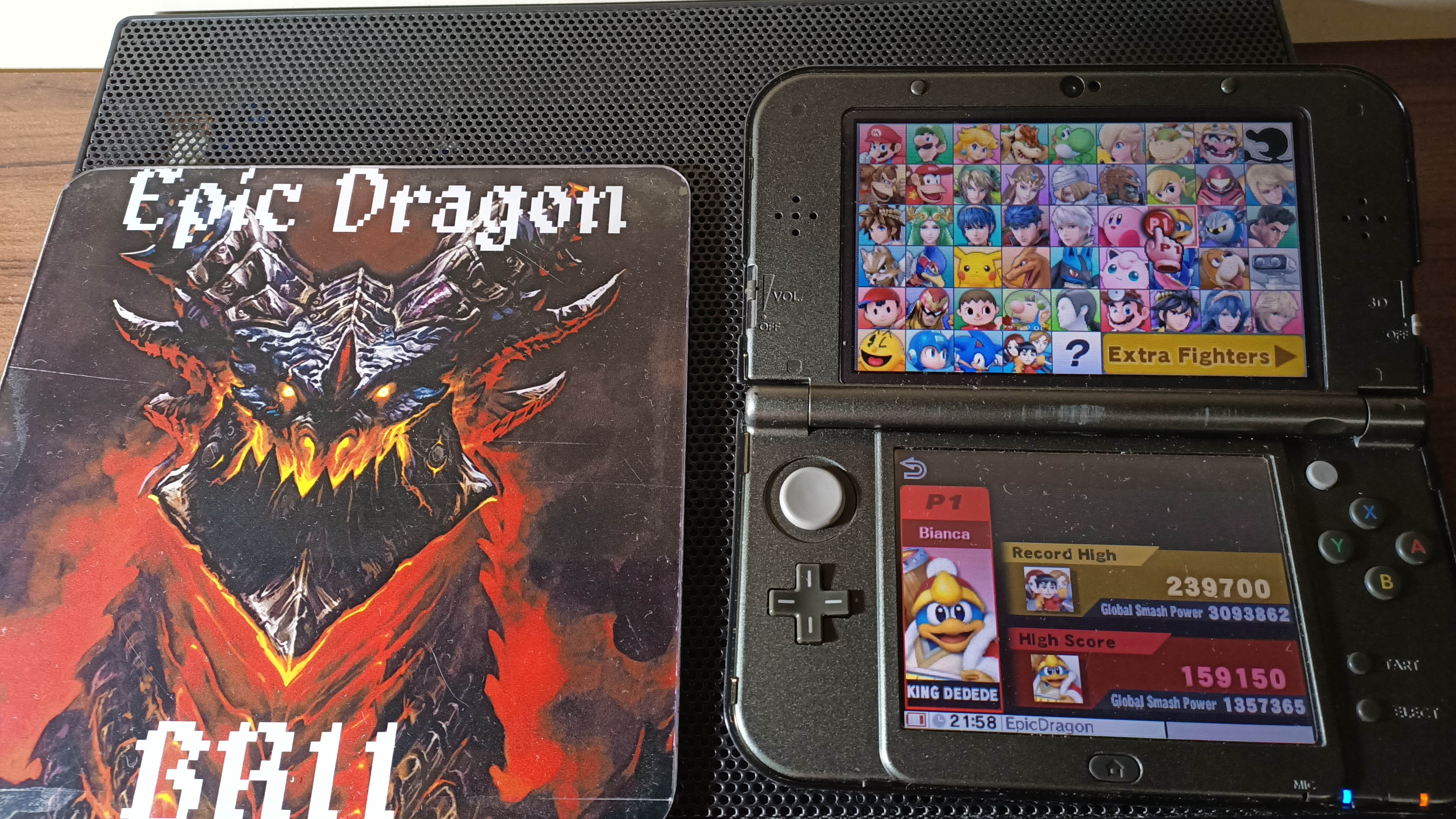 EpicDragon: Super Smash Bros. for Nintendo 3DS: Target Blast: King Dedede (Nintendo 3DS) 159,150 points on 2022-09-27 17:46:06