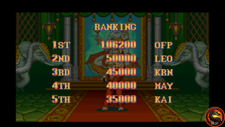 omargeddon: Super Street Fighter II: The New Challengers [Super Battle: Difficulty 7] (SNES/Super Famicom Emulated) 106,200 points on 2020-08-23 00:28:45