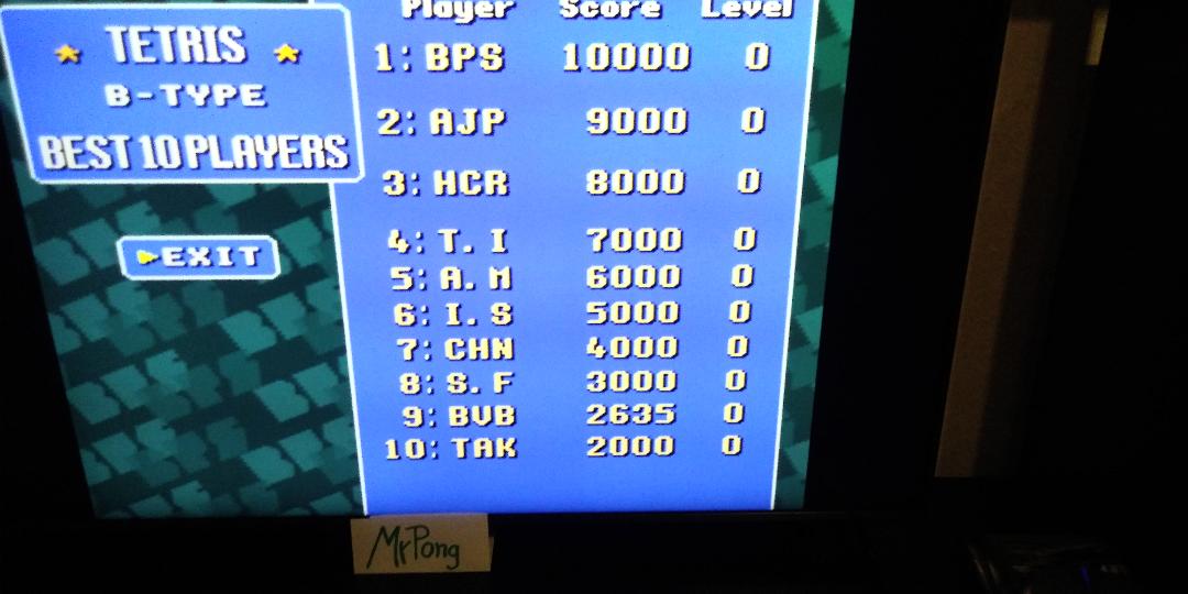 MrPong: Super Tetris 2 + Bombliss [B Type] [Level 0/Height 0] (SNES/Super Famicom Emulated) 2,635 points on 2019-04-04 16:11:38