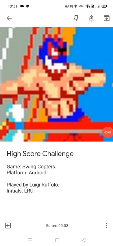 Swing Copters 46 points