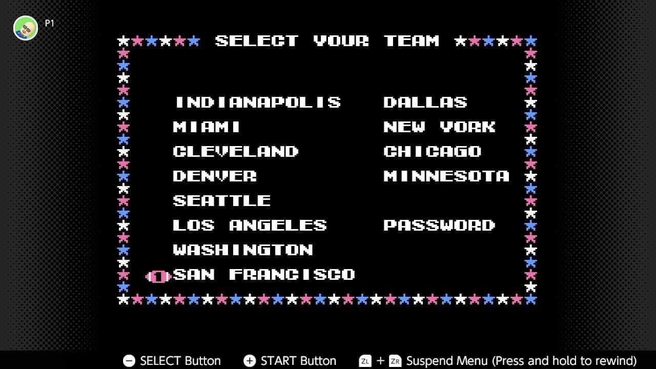 Tecmo Bowl [Point Difference] 23 points