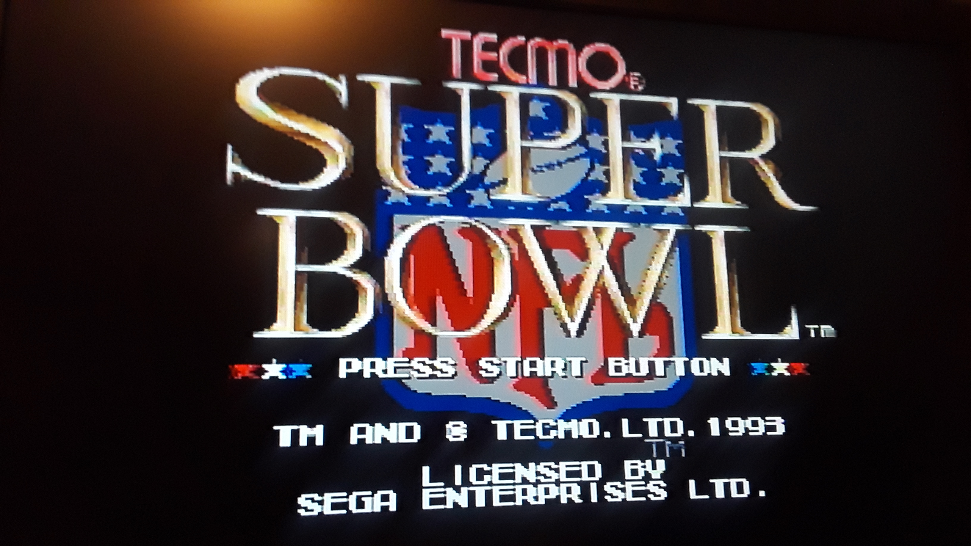 JML101582: Tecmo Super Bowl [Most Rushing Attempts] [Pro Bowl] (Sega Genesis / MegaDrive Emulated) 66 points on 2019-11-04 16:55:19