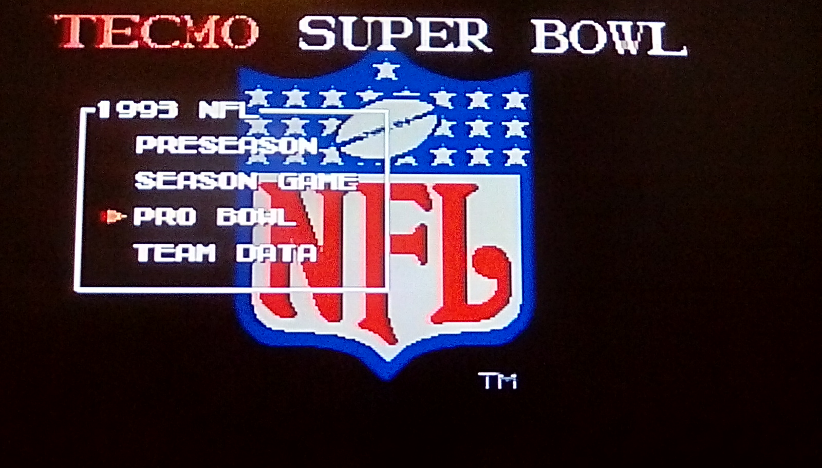 JML101582: Tecmo Super Bowl [Most Total Yards] [Pro Bowl] (Sega Genesis / MegaDrive Emulated) 574 points on 2019-01-19 19:16:48