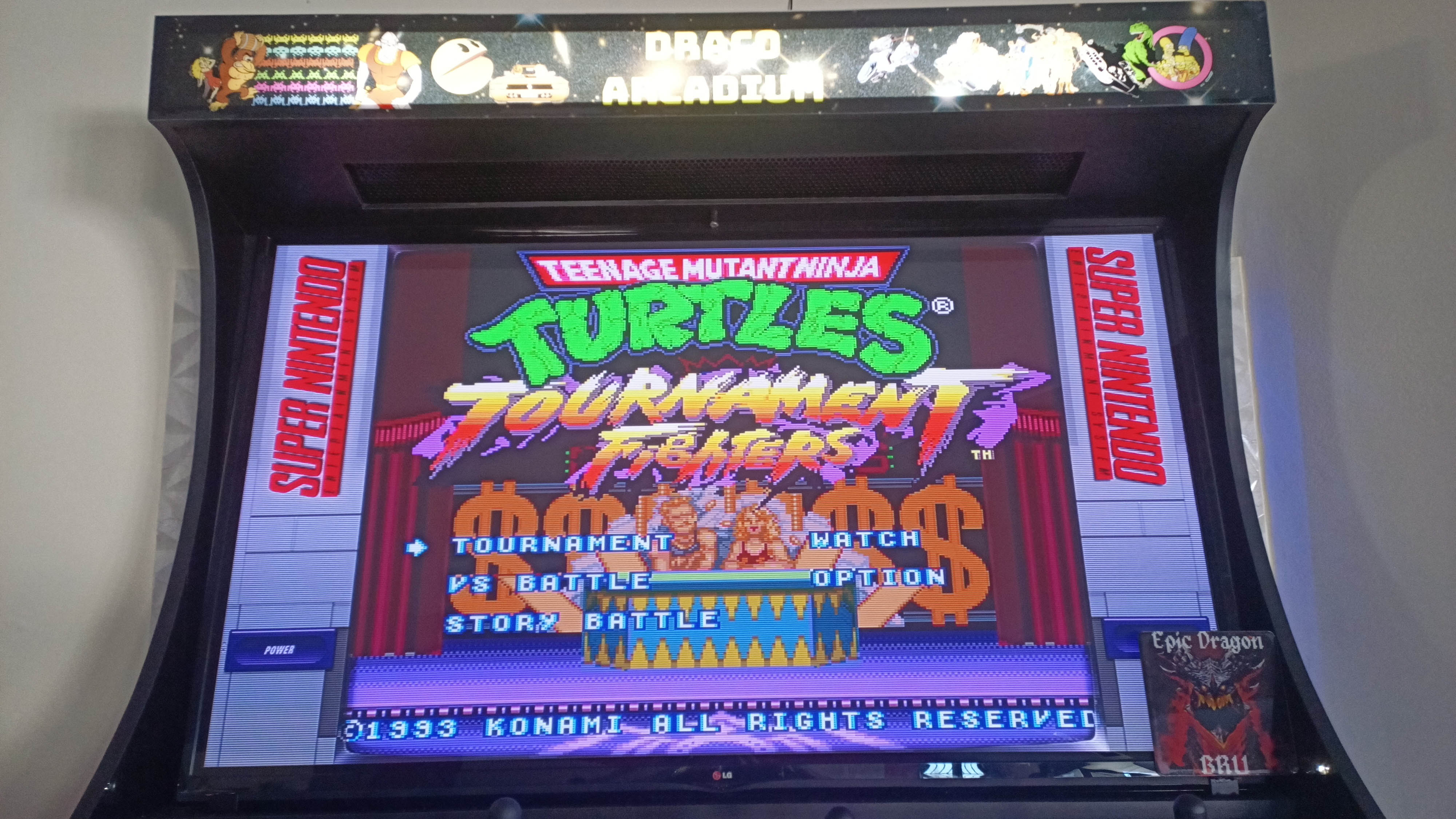 EpicDragon: Teenage Mutant Ninja Turtles: Tournament Fighters (SNES/Super Famicom Emulated) 438,000 points on 2022-08-28 12:21:27