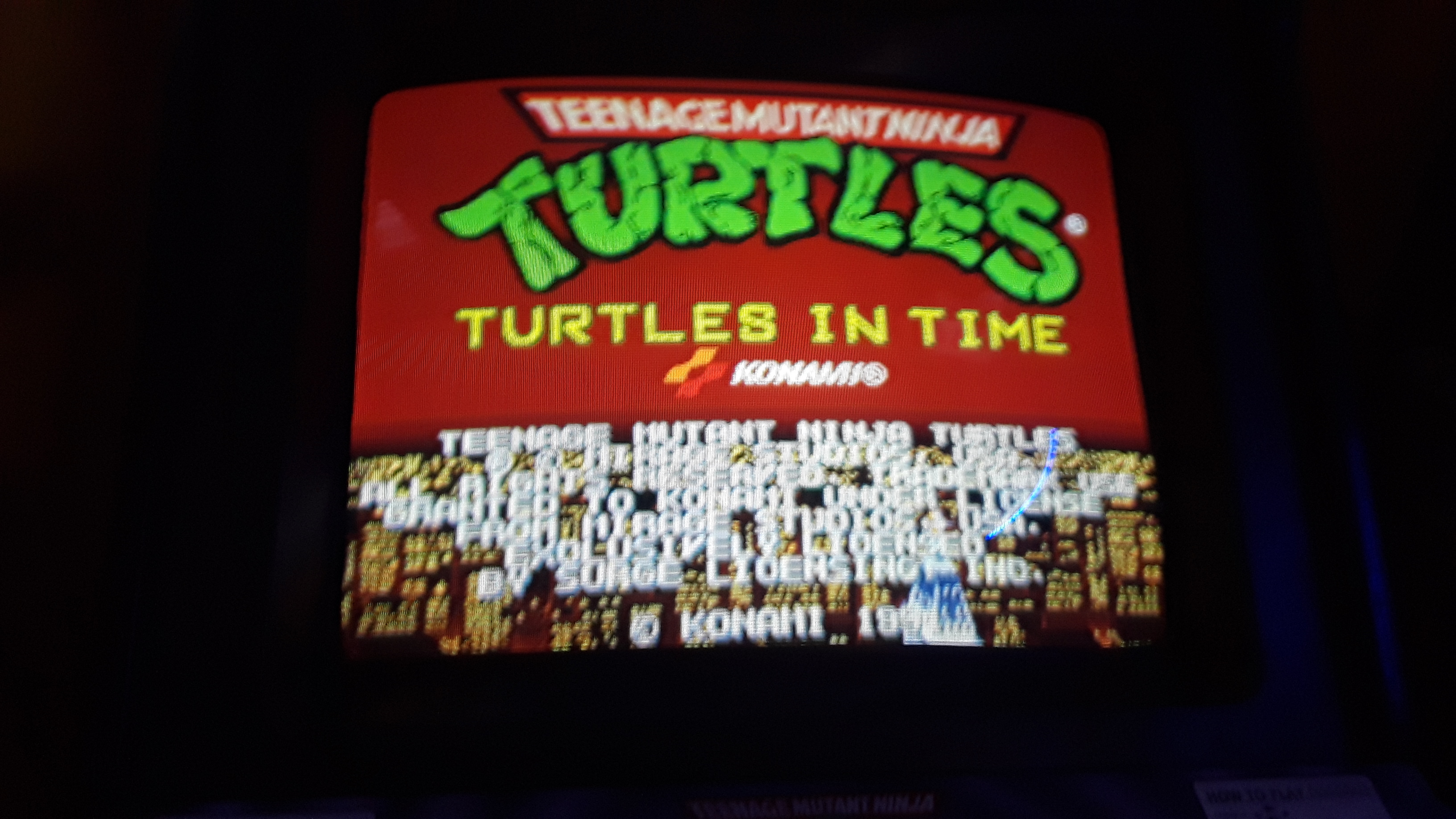 JML101582: Teenage Mutant Ninja Turtles: Turtles In Time (Arcade) 103 points on 2021-07-17 13:43:35