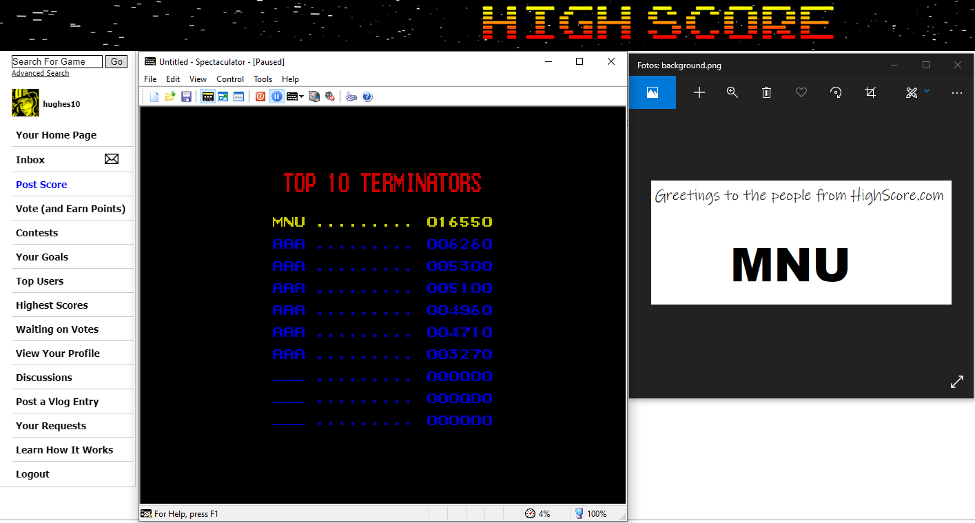 hughes10: Terminator 2: Judgment Day (ZX Spectrum Emulated) 16,550 points on 2019-09-30 12:49:02