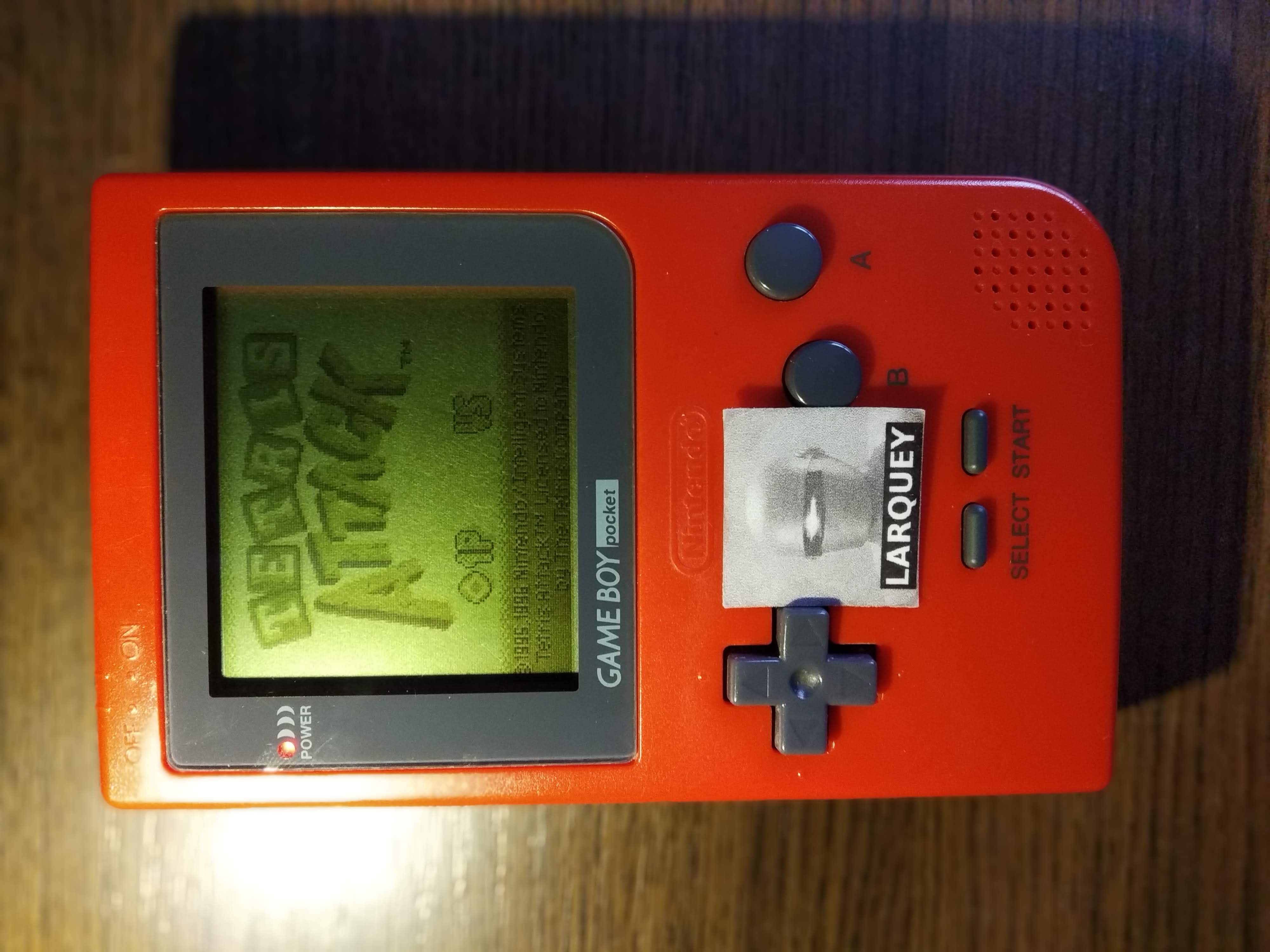 Larquey: Tetris Attack: Time Trial [Easy] (Game Boy) 951 points on 2020-05-16 07:49:21