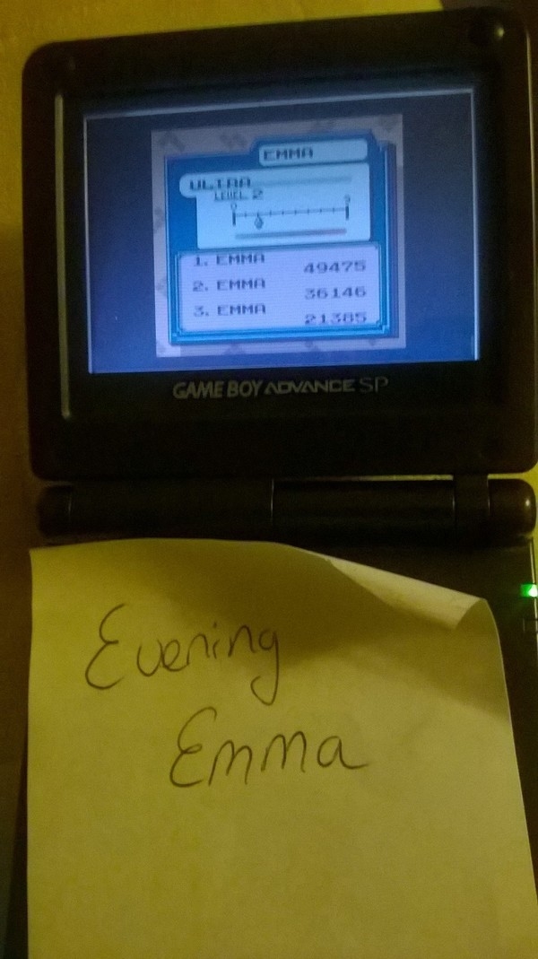 EveningEmma: Tetris DX: Ultra [Level 2] (Game Boy Color) 49,475 points on 2015-06-18 00:57:36