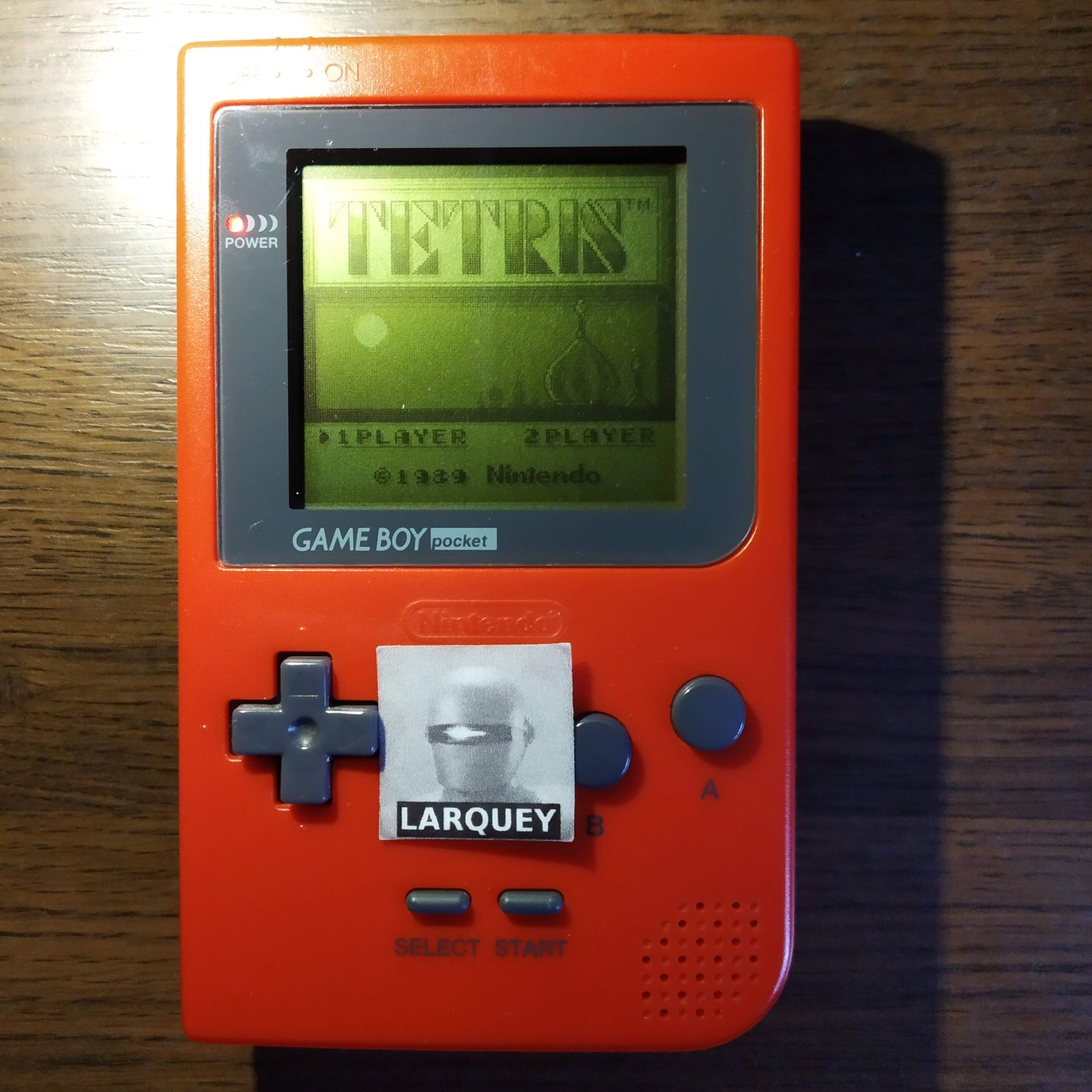 Larquey: Tetris [Lines] (Game Boy) 60 points on 2020-05-16 09:57:17