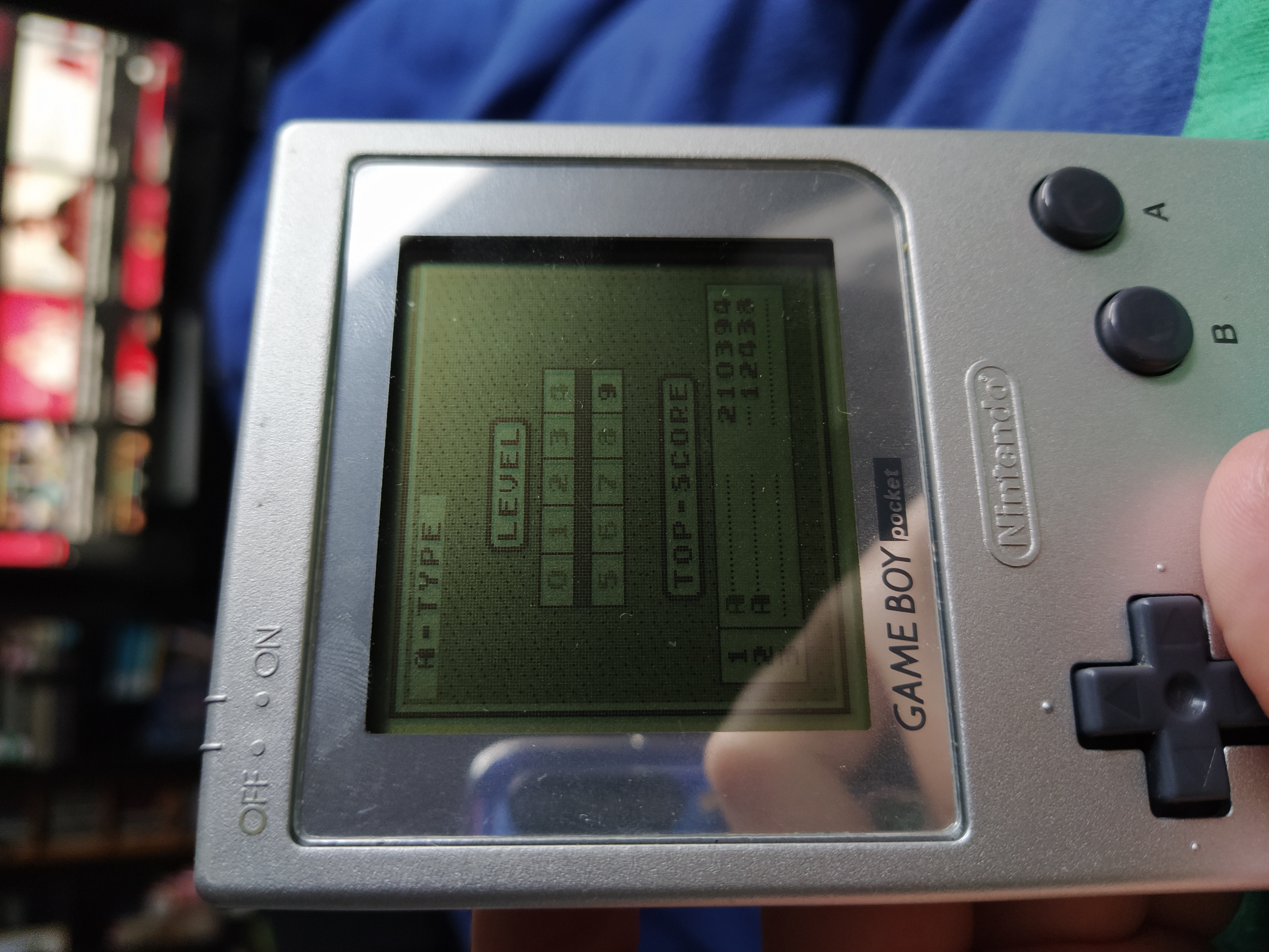 Pisluck: Tetris [Points] (Game Boy) 210,394 points on 2021-06-26 13:35:46