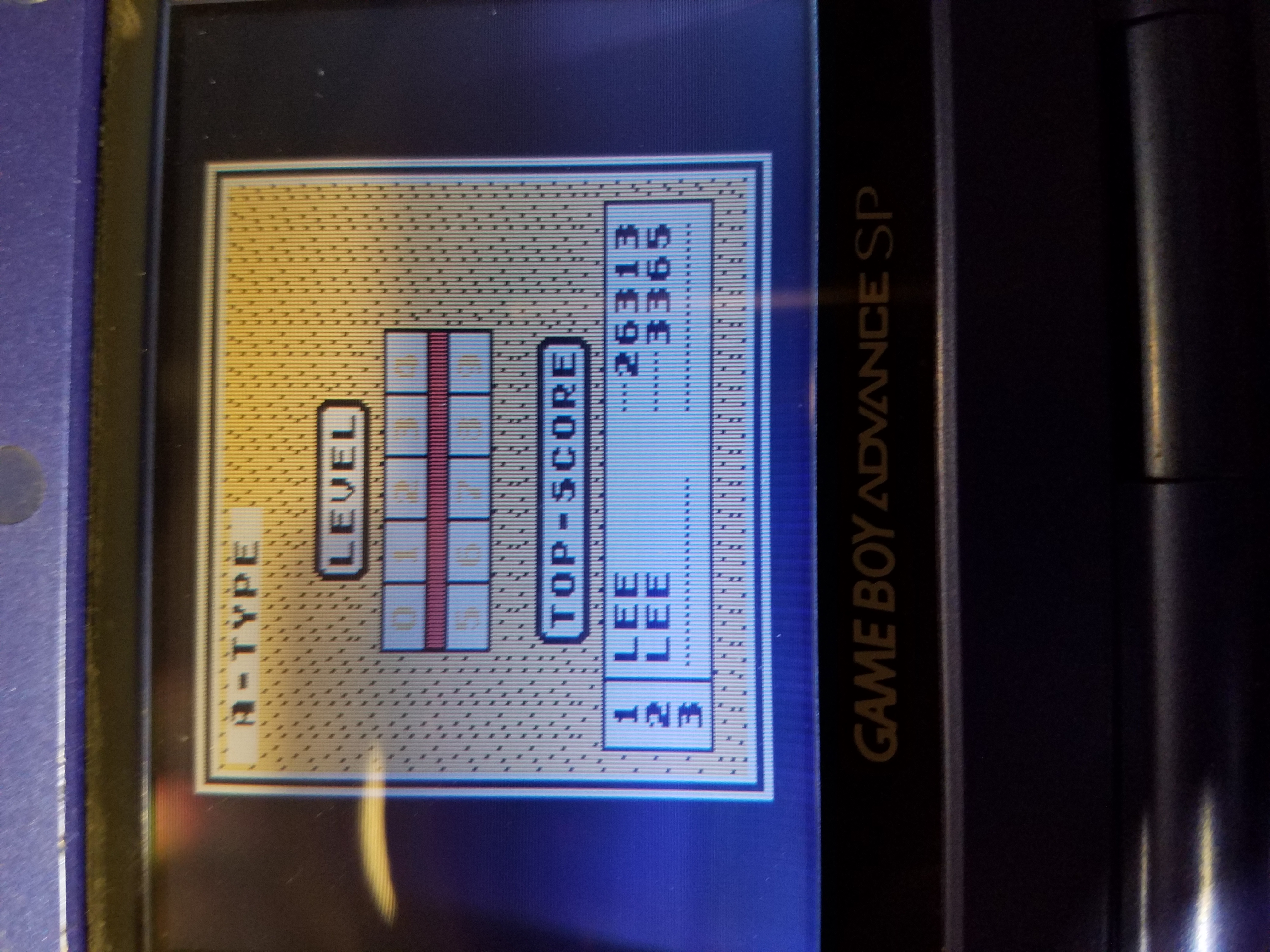 LeeJ07: Tetris [Points] (Game Boy) 26,313 points on 2017-05-04 23:06:46
