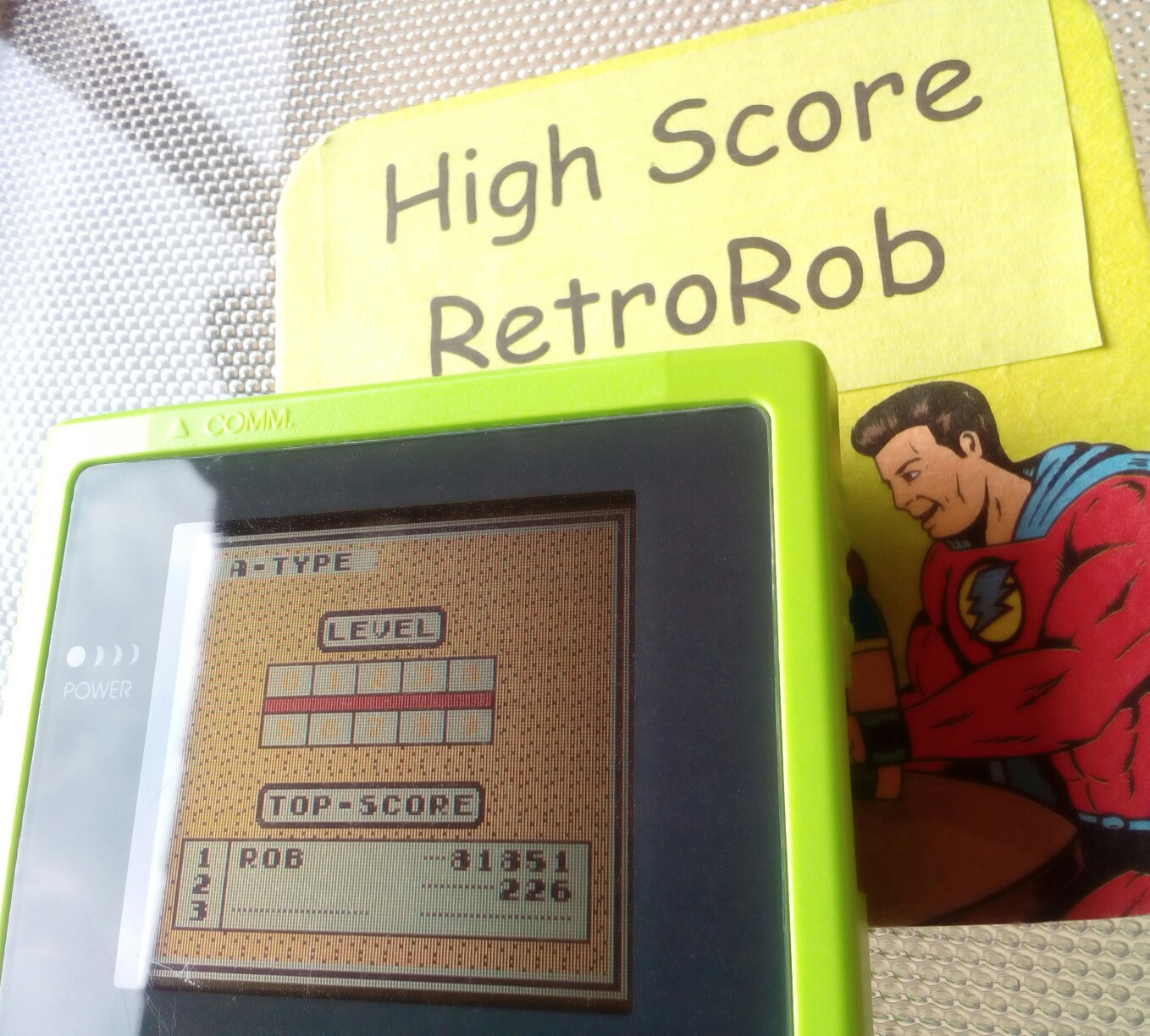 RetroRob: Tetris [Points] (Game Boy) 81,851 points on 2018-08-15 11:32:04