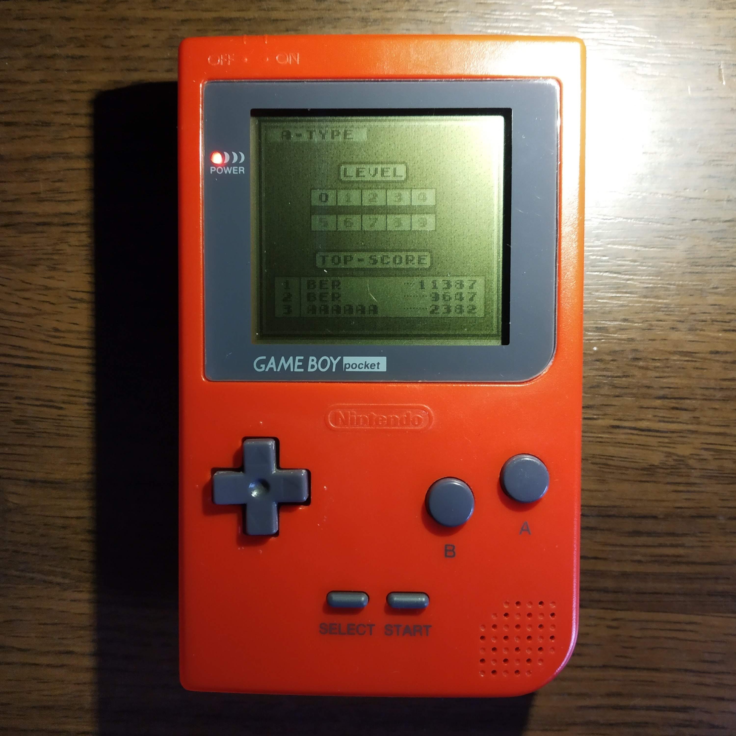 Larquey: Tetris [Points] (Game Boy) 11,387 points on 2020-05-16 10:03:15