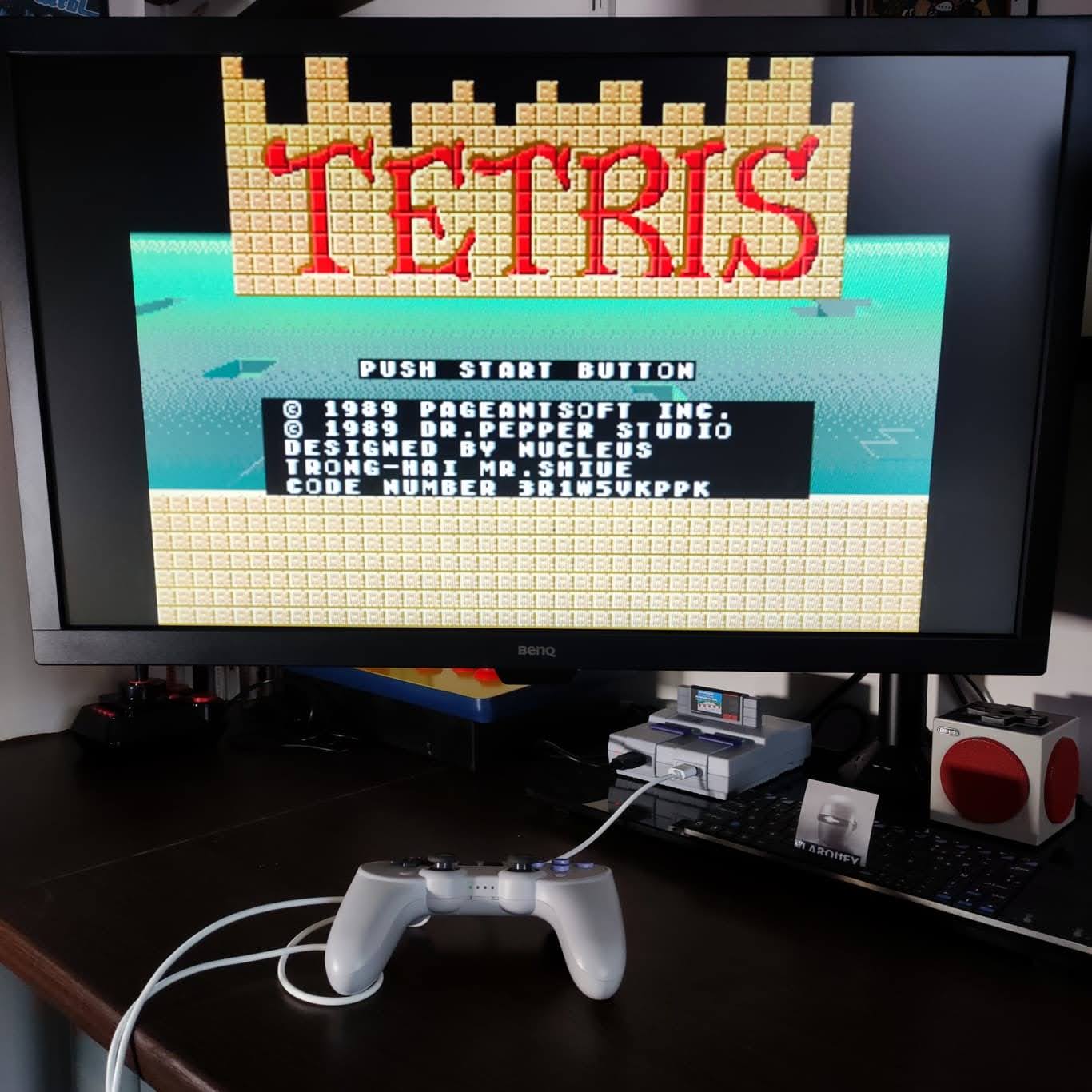 Tetris: Time Trail 2,075 points