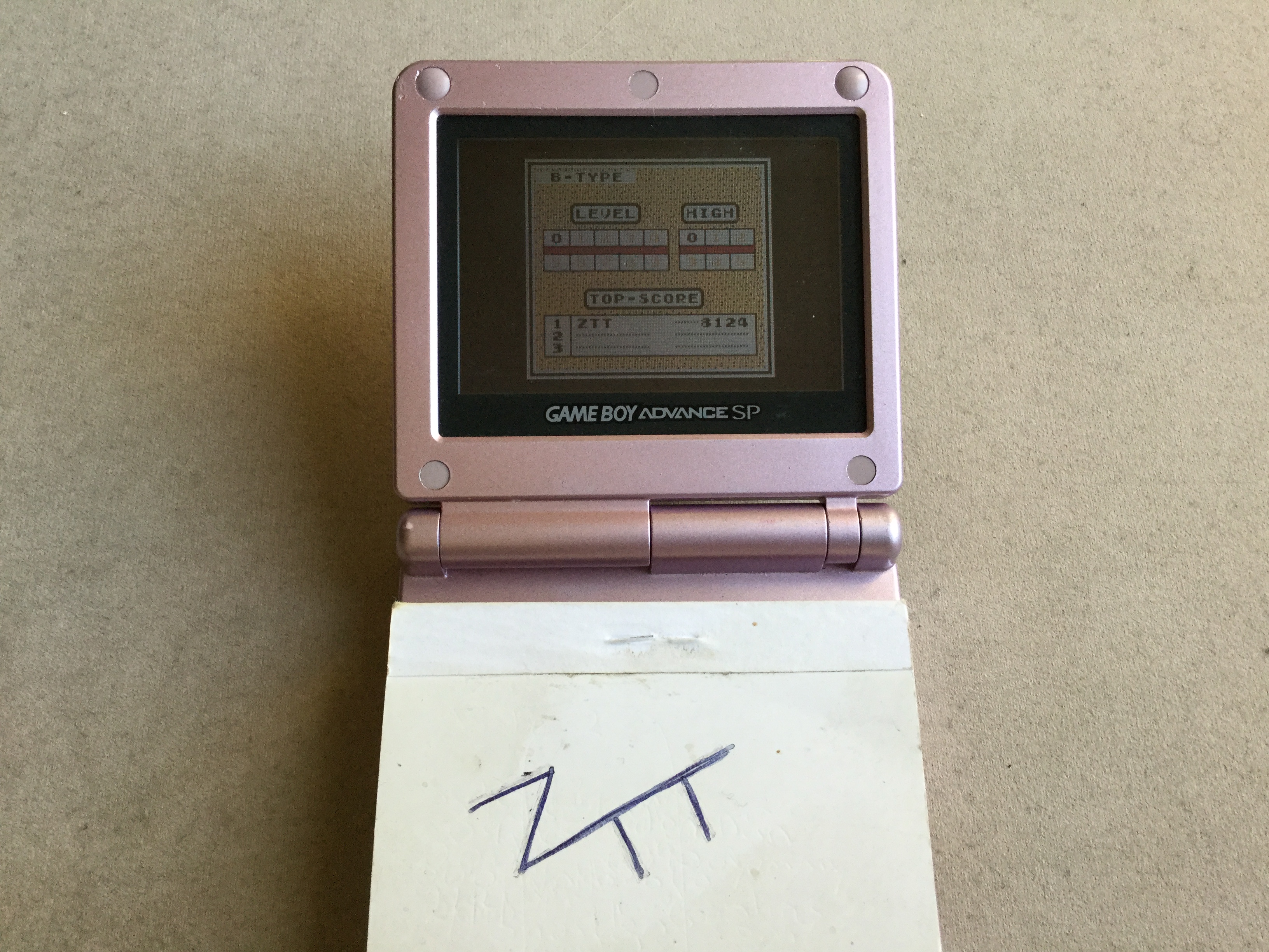 Frankie: Tetris: Type B [Level 0 / High 0] (Game Boy) 8,124 points on 2019-12-31 01:58:05