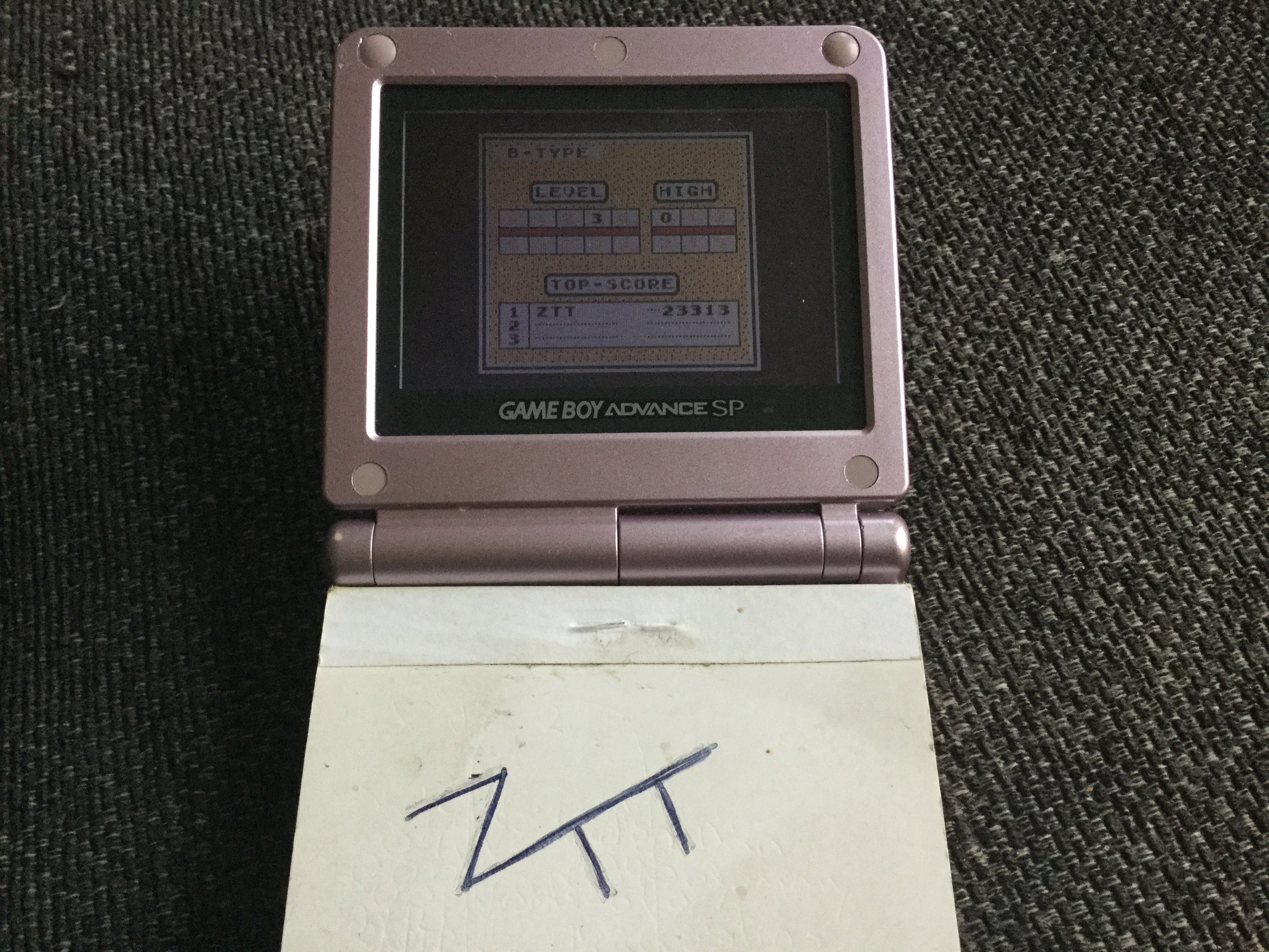 Frankie: Tetris: Type B [Level 3 / High 0] (Game Boy) 23,313 points on 2019-11-18 04:30:18